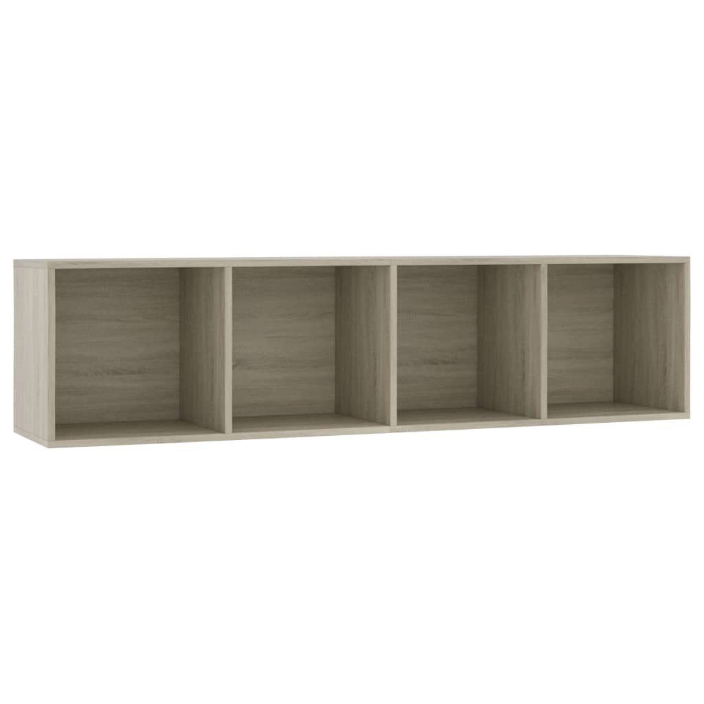 Sonoma-Eiche 143×30×36 cm, vidaXL Sonoma Eiche 1-tlg. Regal Bücherregal/TV-Schrank