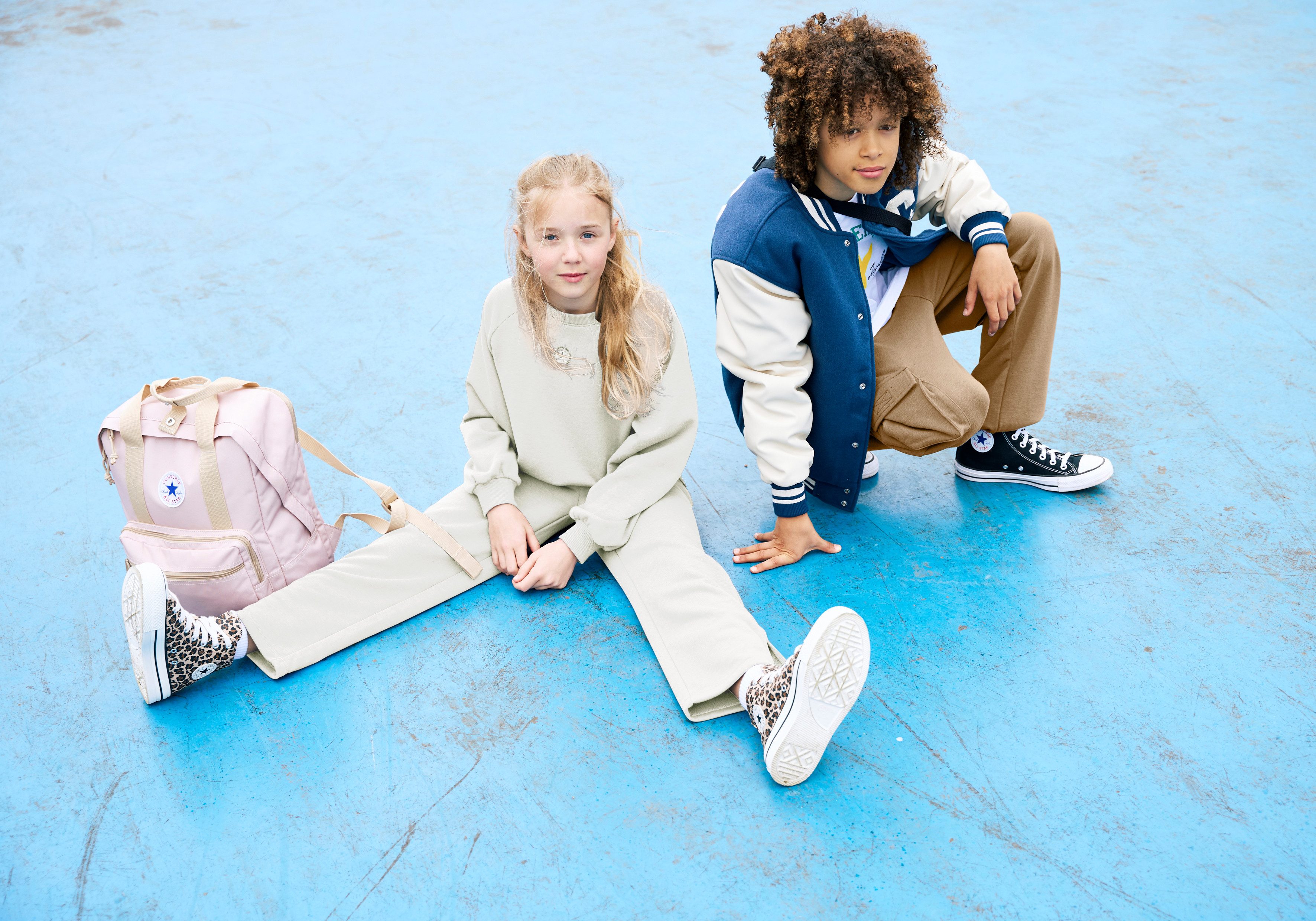Converse T-Shirt CNVB DISSECTED CHUCK PATCH SS für Kinder, mit Rundhalsausschnitt, Kurzarm
