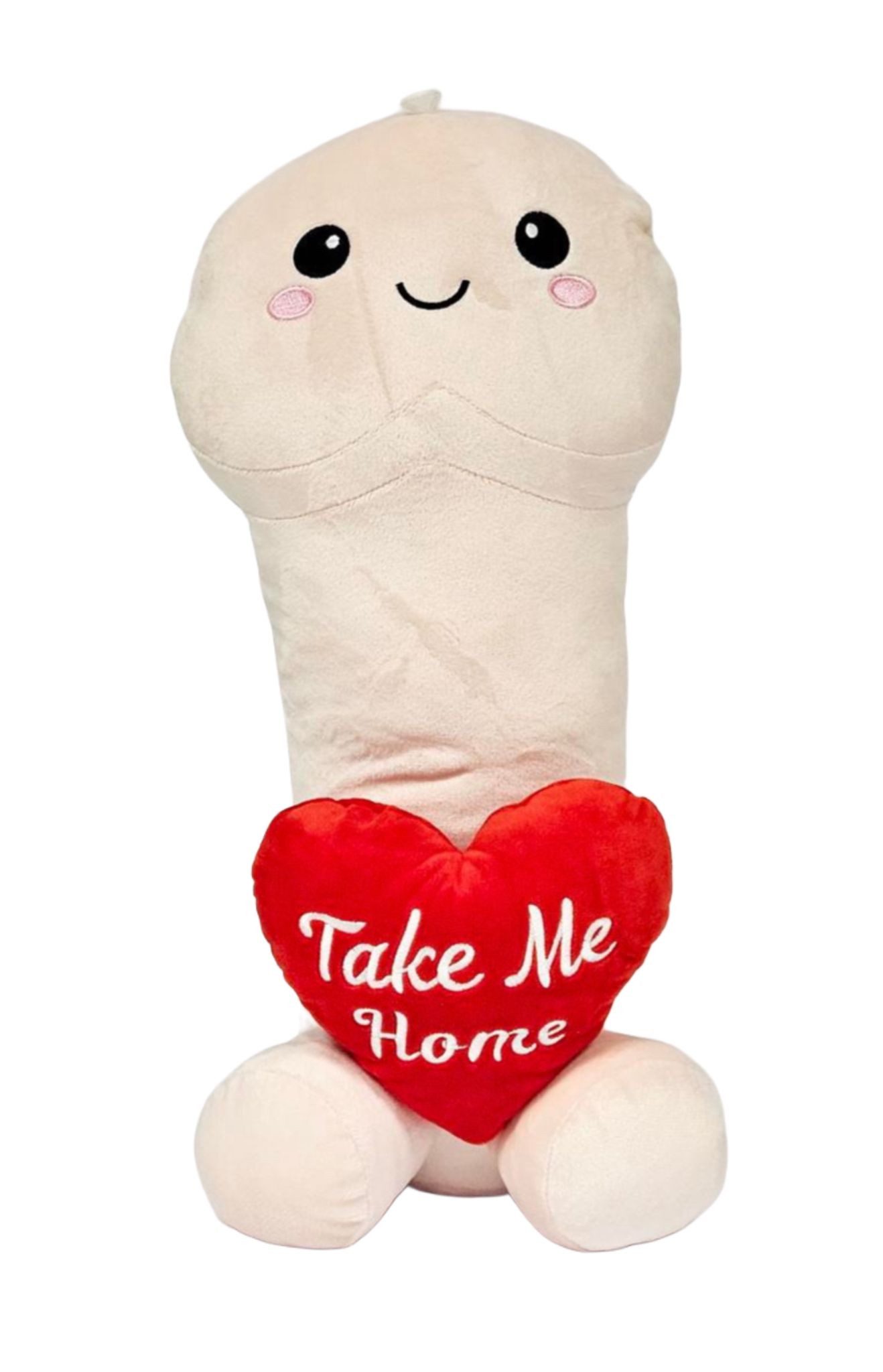 soma Kuscheltier Plüsch Penis Kuscheltier 47 cm beige Junggesellenabschied Geschenk (Set, 1-St., Geschenk-Set), Junggesellenabschied Party Geschenk Frauen Abend Dildo Mitbringsel