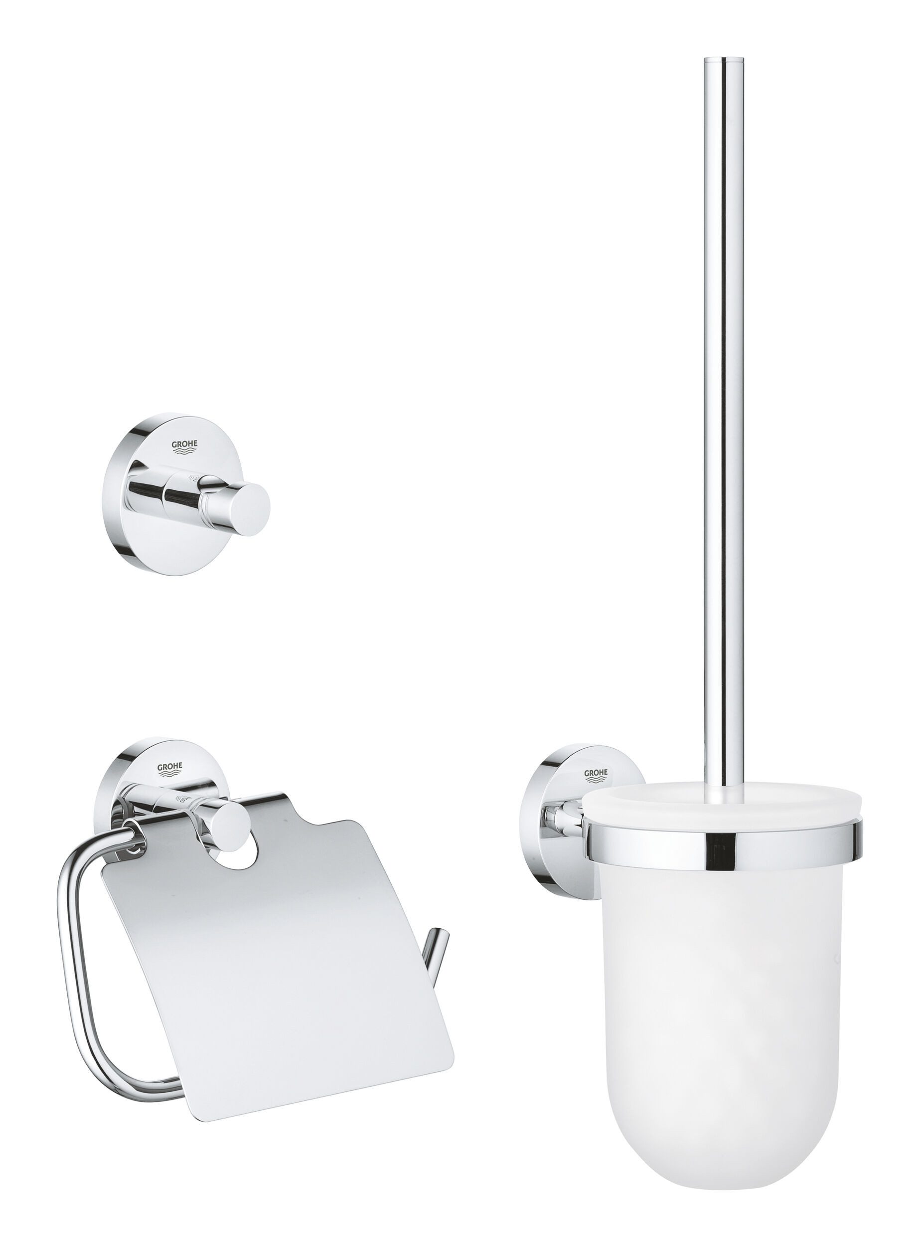 Grohe WC-Garnitur Start, Set 3 in 1 - Chrom
