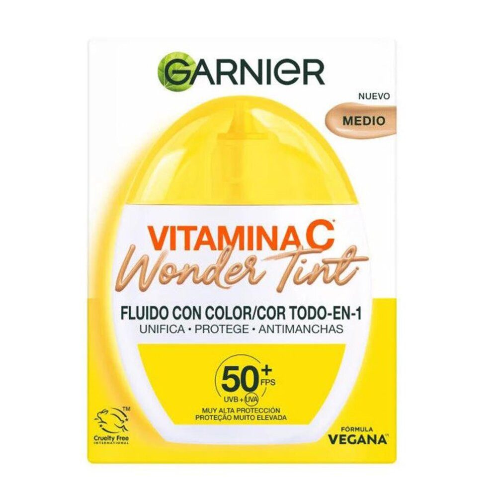 GARNIER Körperpflegemittel VITAMIN C WONDER FLUID TINT SPF50+ #medio 40 ml