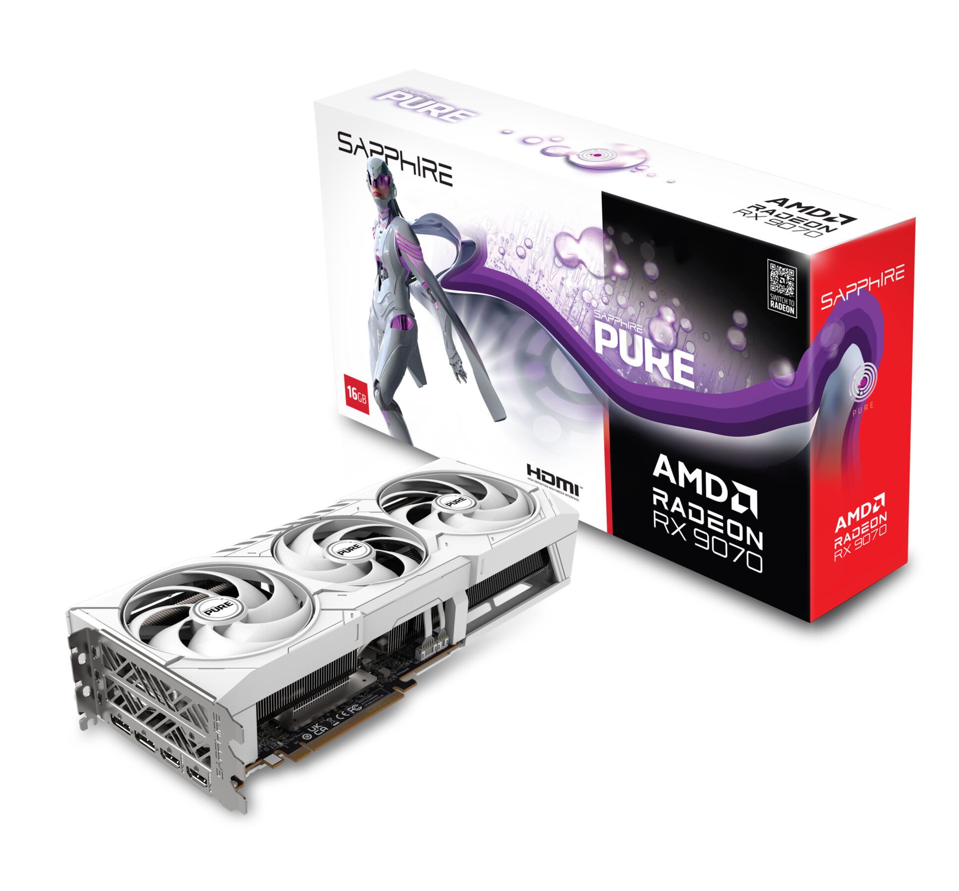 Sapphire Radeon RX 9070 Grafikkarte