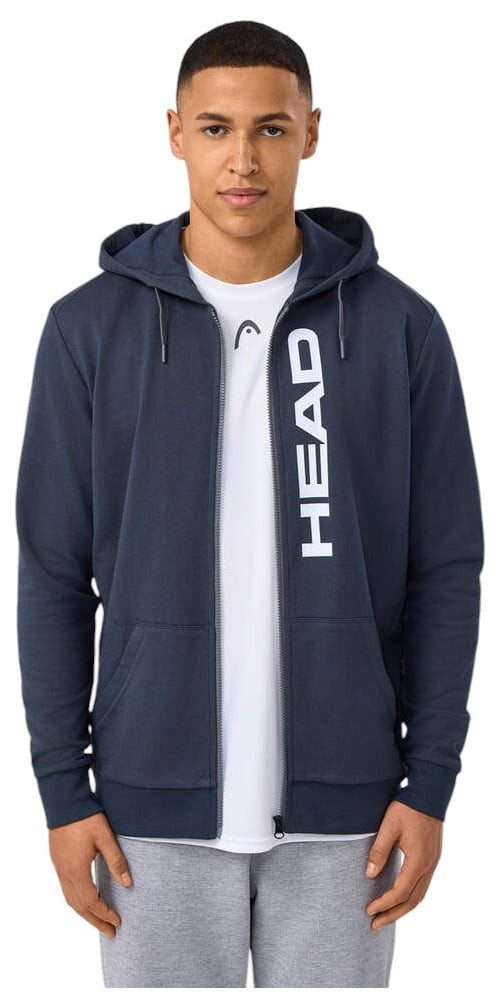 Head Kapuzenpullover Club Original Hoodie Full Zip (Mischgewebe) 2025 navyblau Herren