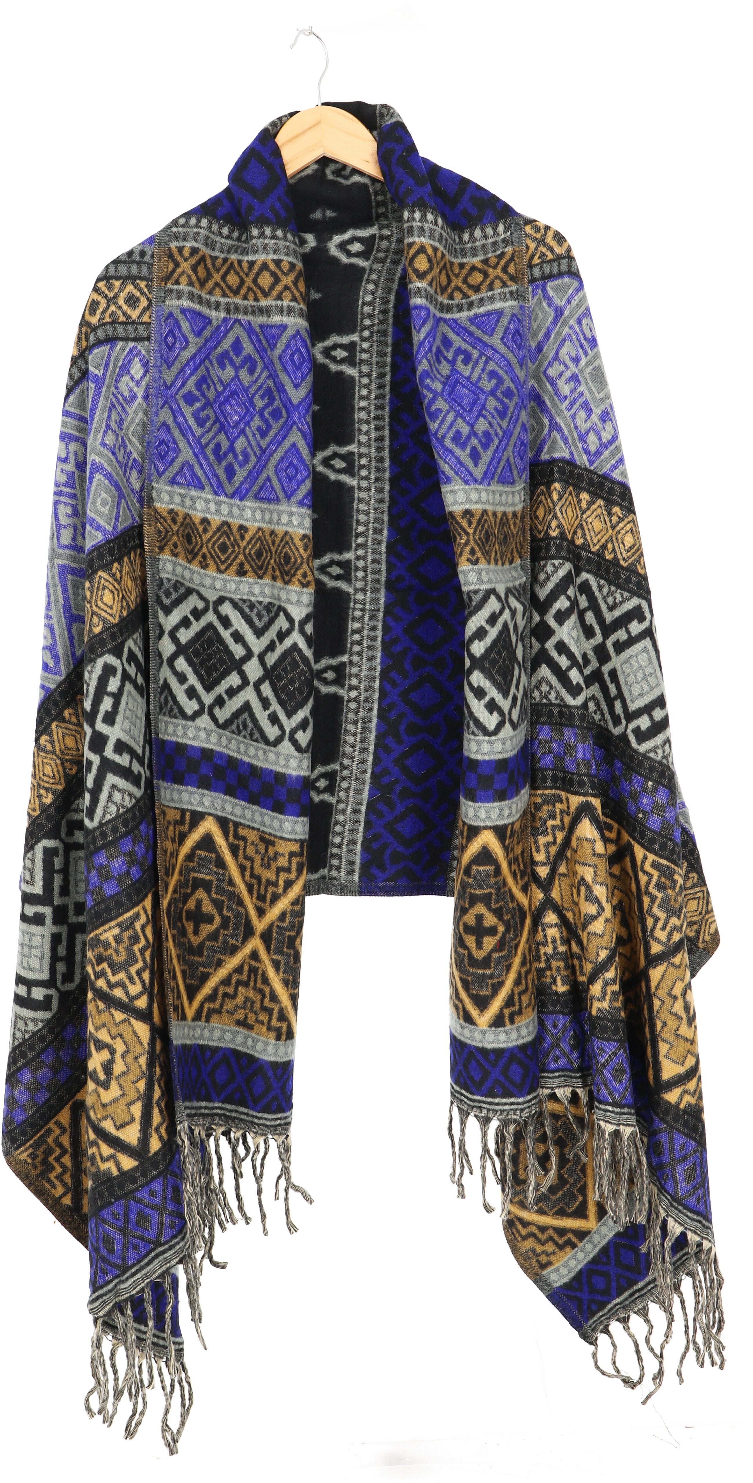 Guru-Shop Halstuch Weicher Schal Stola, Schultertuch, Plaid - Inka..