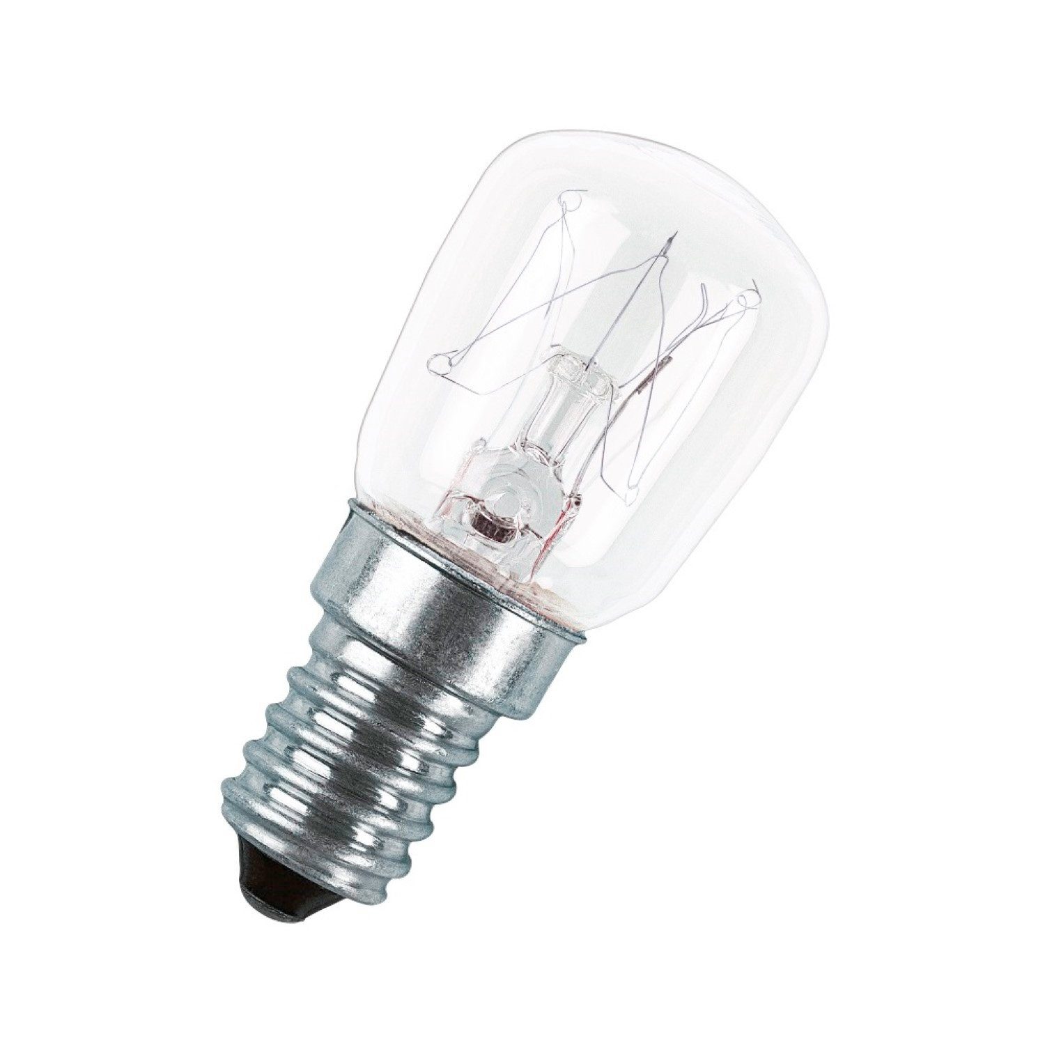 Xavax Spezialleuchtmittel Kühlgeräte-Lampe 25W E14 Birne Klar Glühbirne, Leuchtmittel Kühlschrank Gefrierschrank Froster etc
