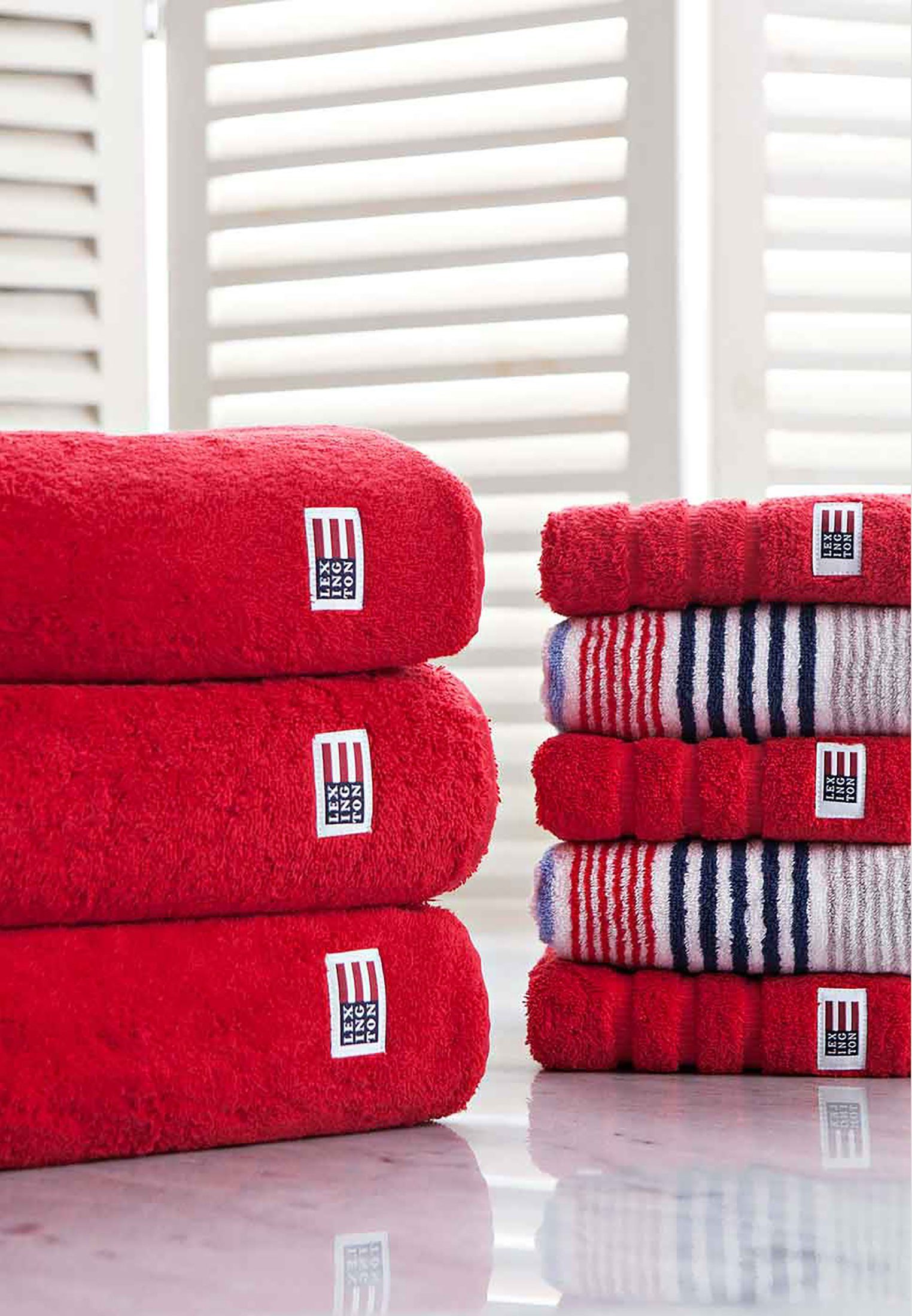 red Original Lexington Handtuch Towel