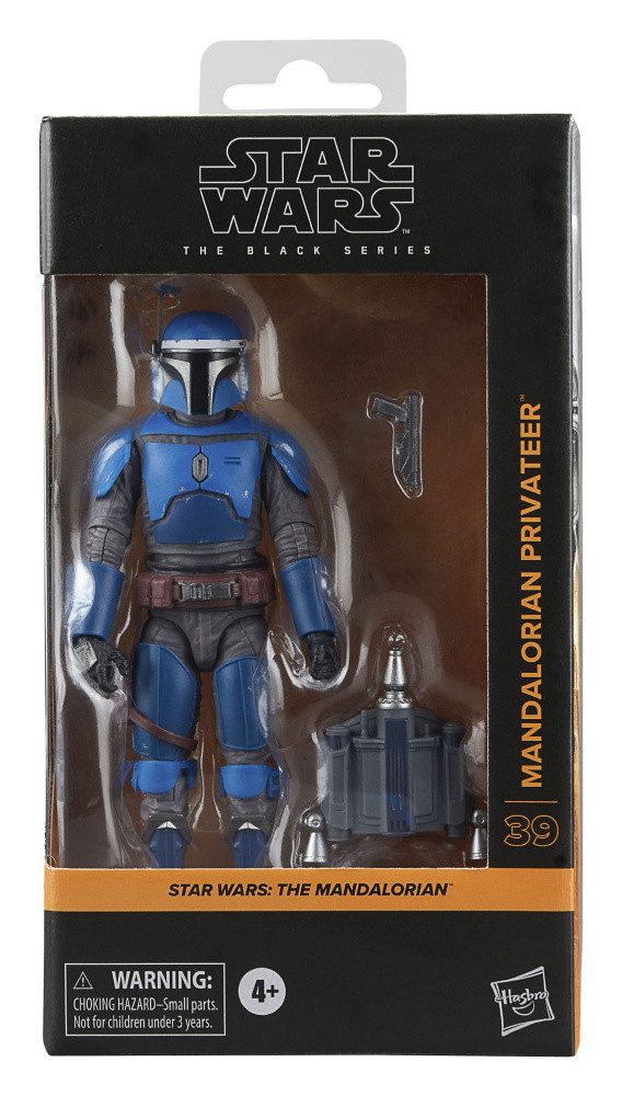 Hasbro Actionfigur Star Wars: The Mandalorian Black Series Actionfigur Mandalorian Privat