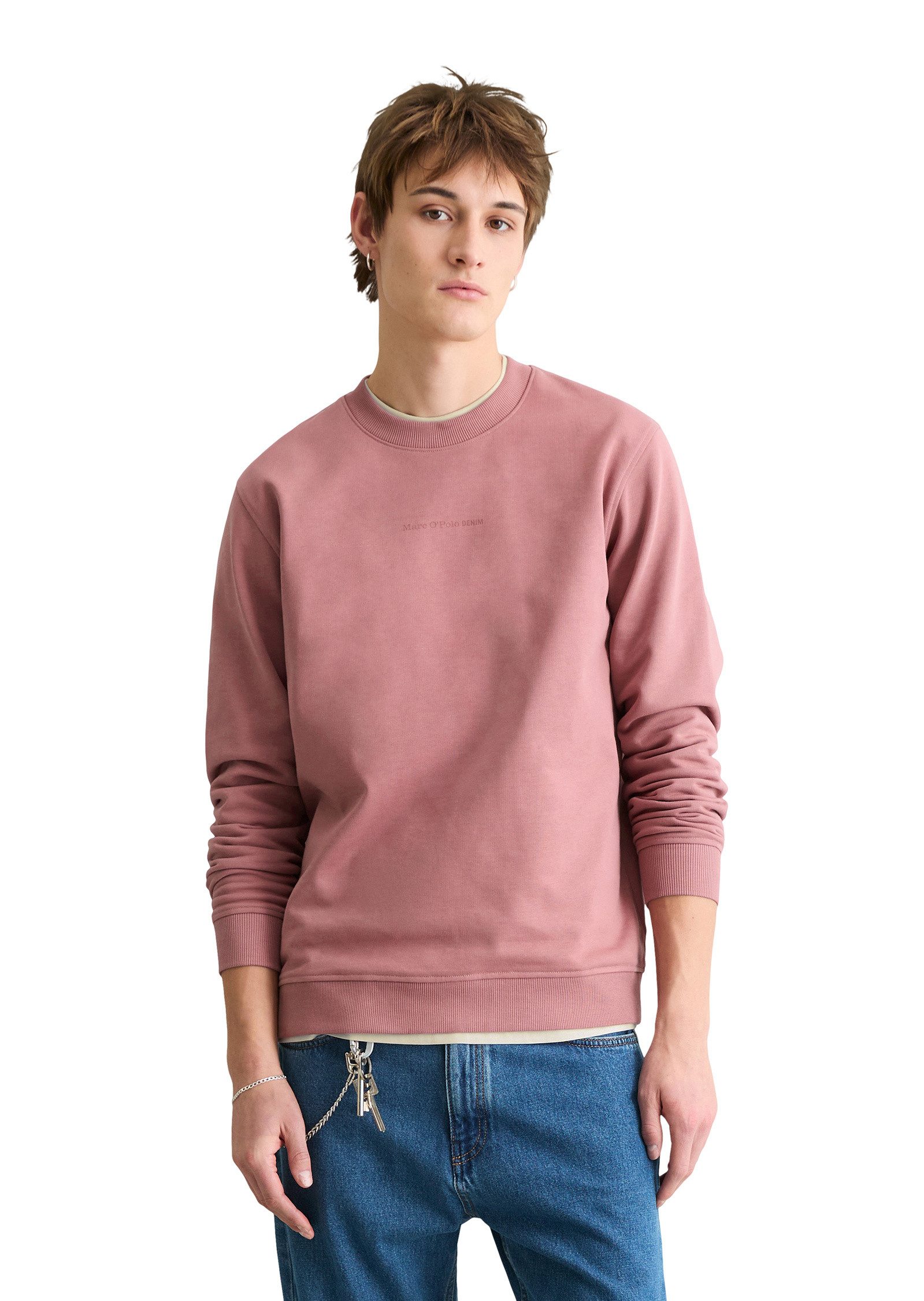 Marc O'Polo DENIM Sweatshirt aus weichem Bio-Baumwoll-Sweat günstig online kaufen