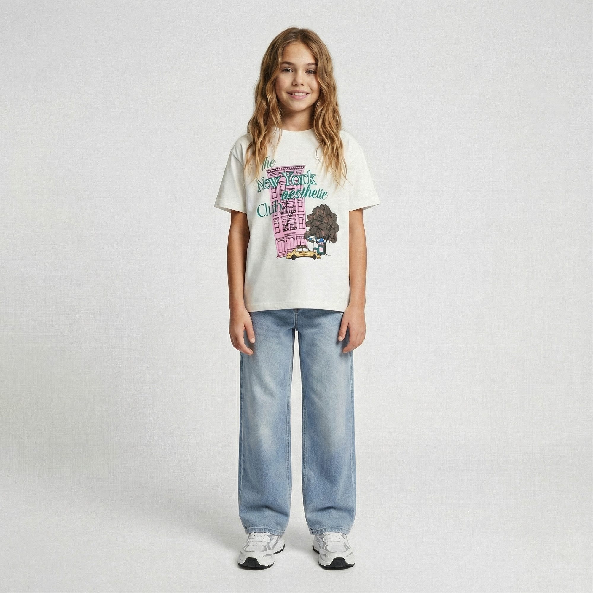 CARS JEANS Gerade Jeans Denim MARA mit etwas weiterem Bein