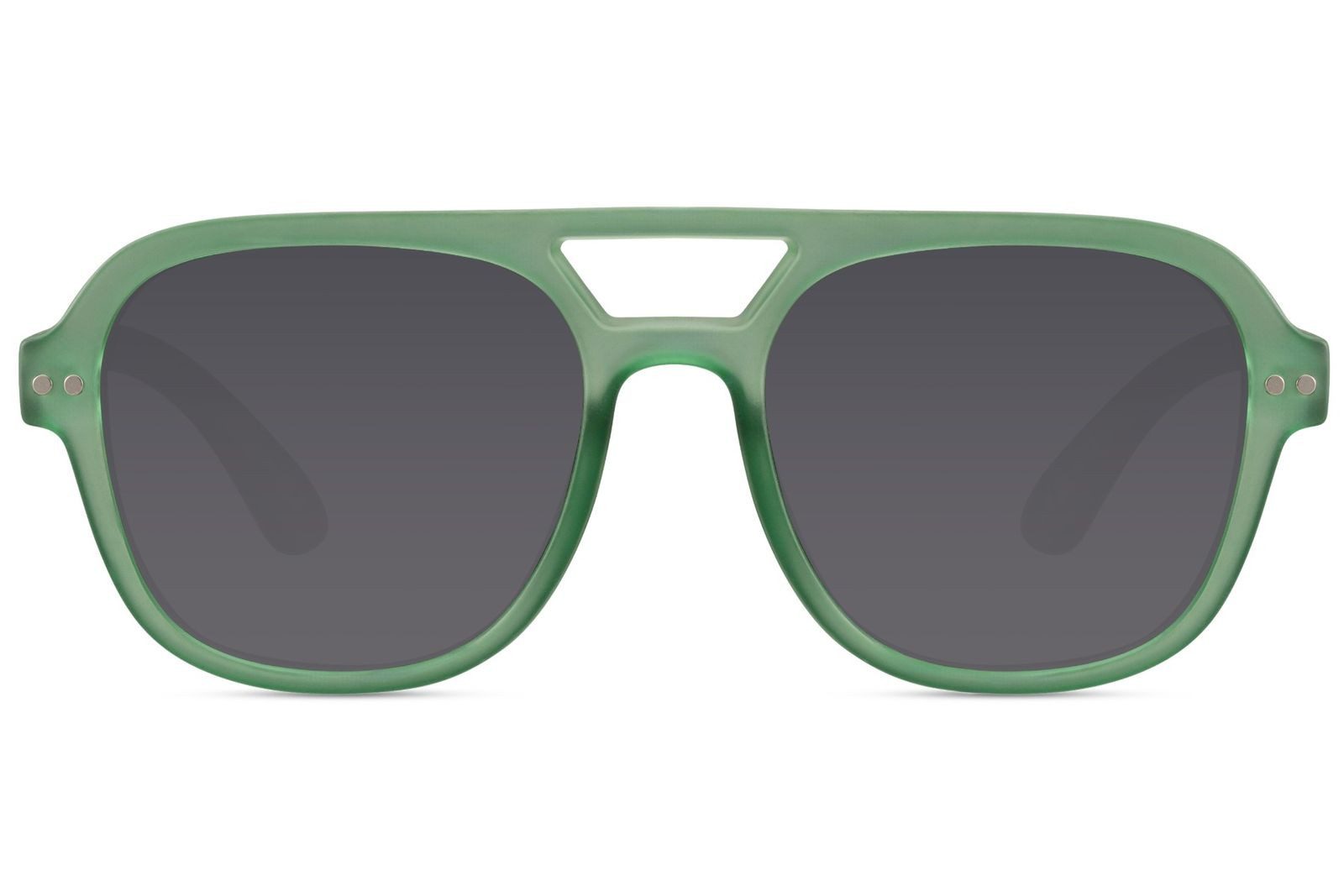 styleBREAKER Pilotenbrille Kinder Pilotenbrille Recycelt Inkl. Stoffbeutel & Putztuch (1-St) Blendfrei