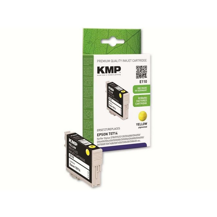KMP KMP Tintenpatrone kompatibel für Epson T0714 gel Tintenpatrone