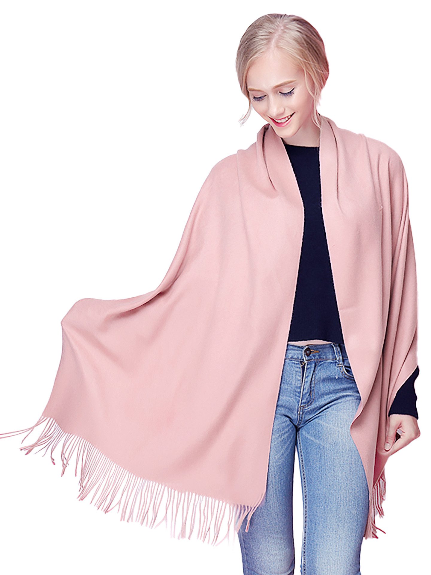 Moschen-Bayern Pashmina Pashmina Stola Damen Kaschmir Schultertuch Abendkleid festlich Schal