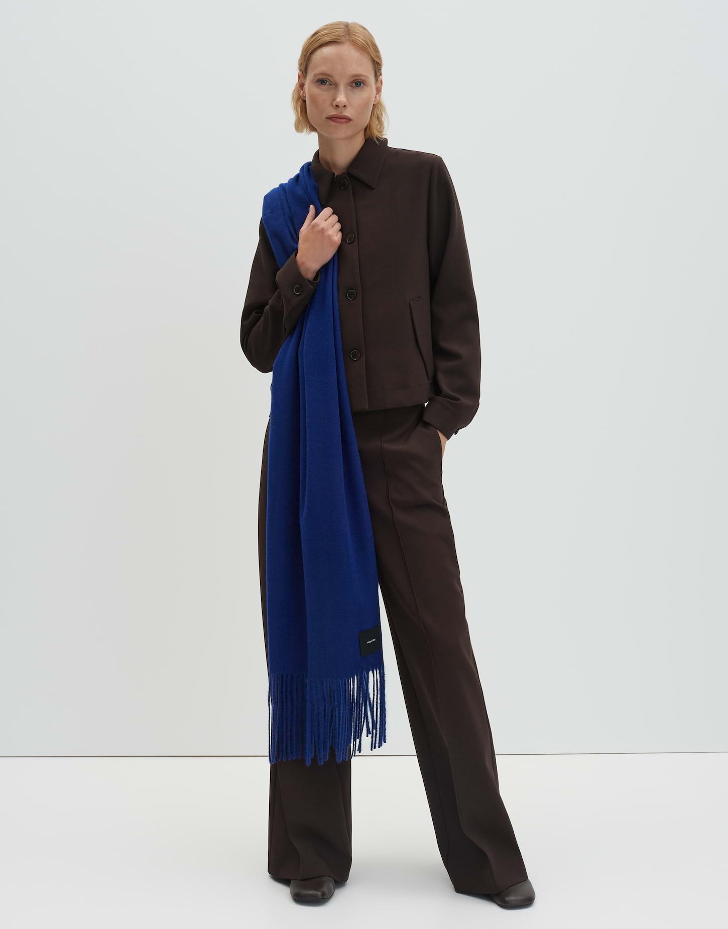 someday Schal BARULA LONG Schal, one size, weicher Griff, lange Fransen
