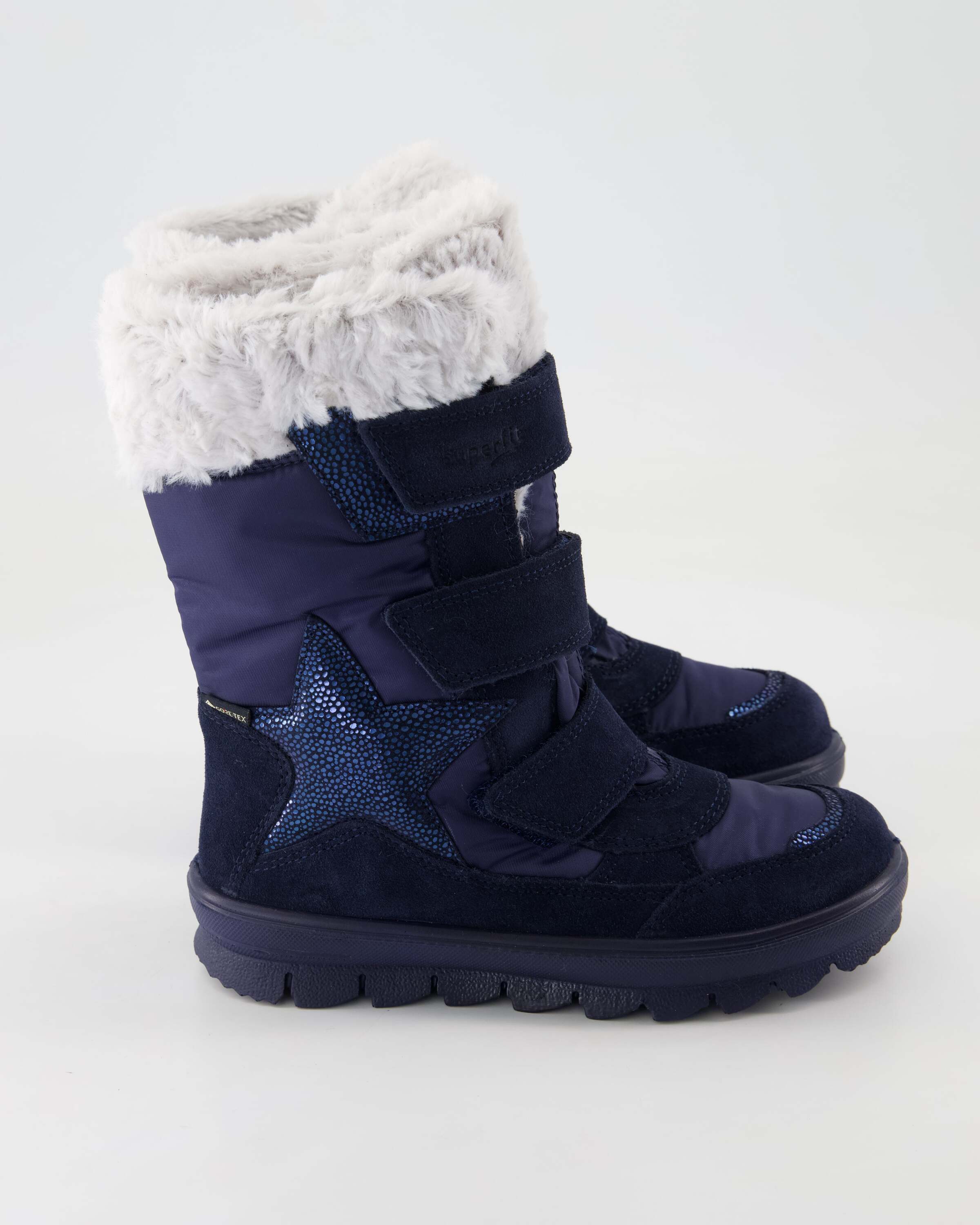 Superfit Flavia Klettstiefel Obermaterial: Leder und Sonstiges Material