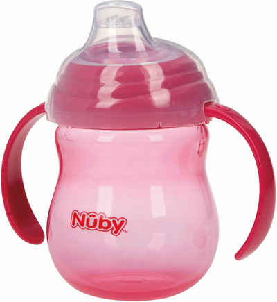 Nuby Trinklernbecher »270ml, pink«, Polypropylen, mit Schutzkappe