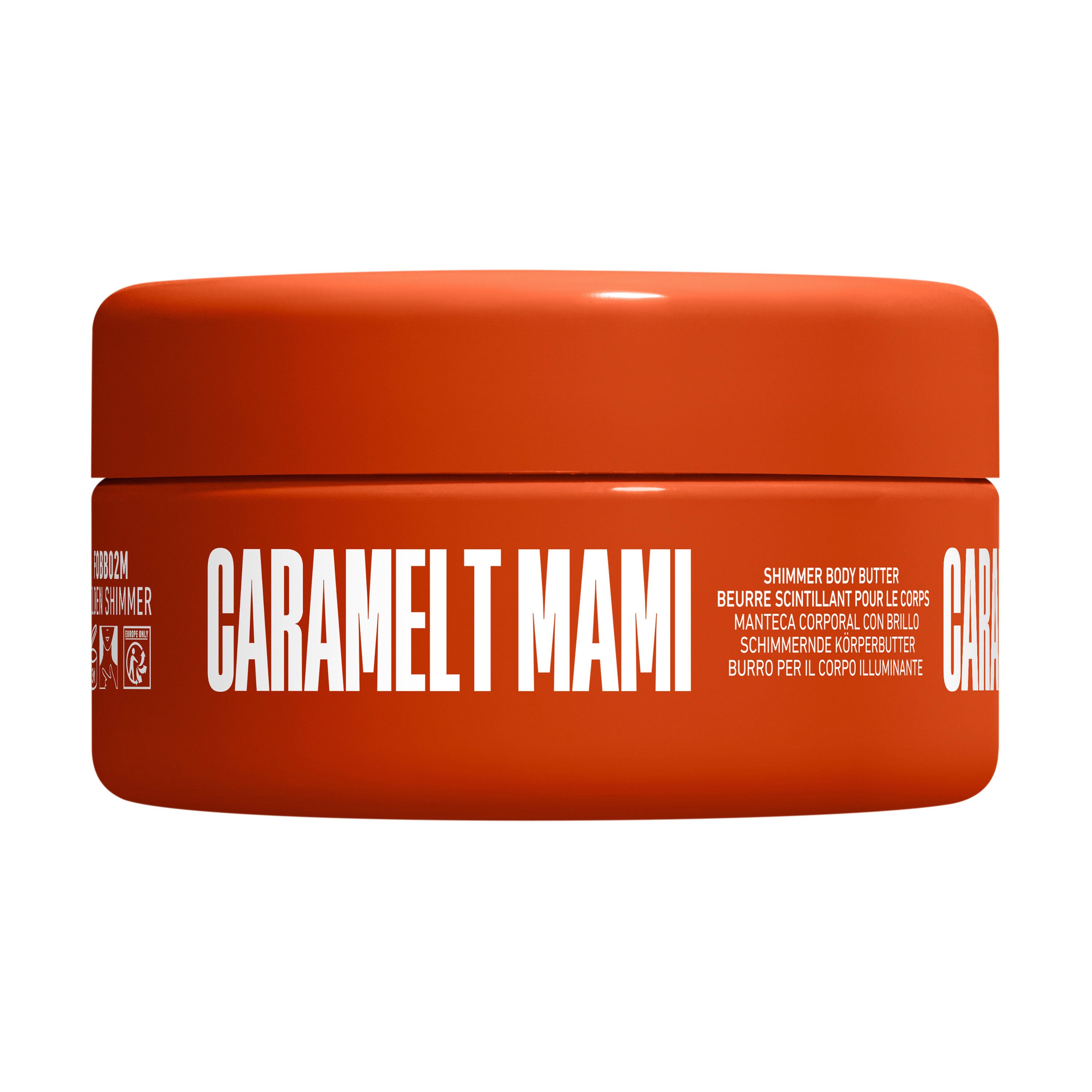 NYX PROFESSIONAL MAKEUP Körperbutter FAT OIL BODY BUTTER CARAMELT MAMI, reichhaltige Körperbutter Mini, mit 24h Hydration