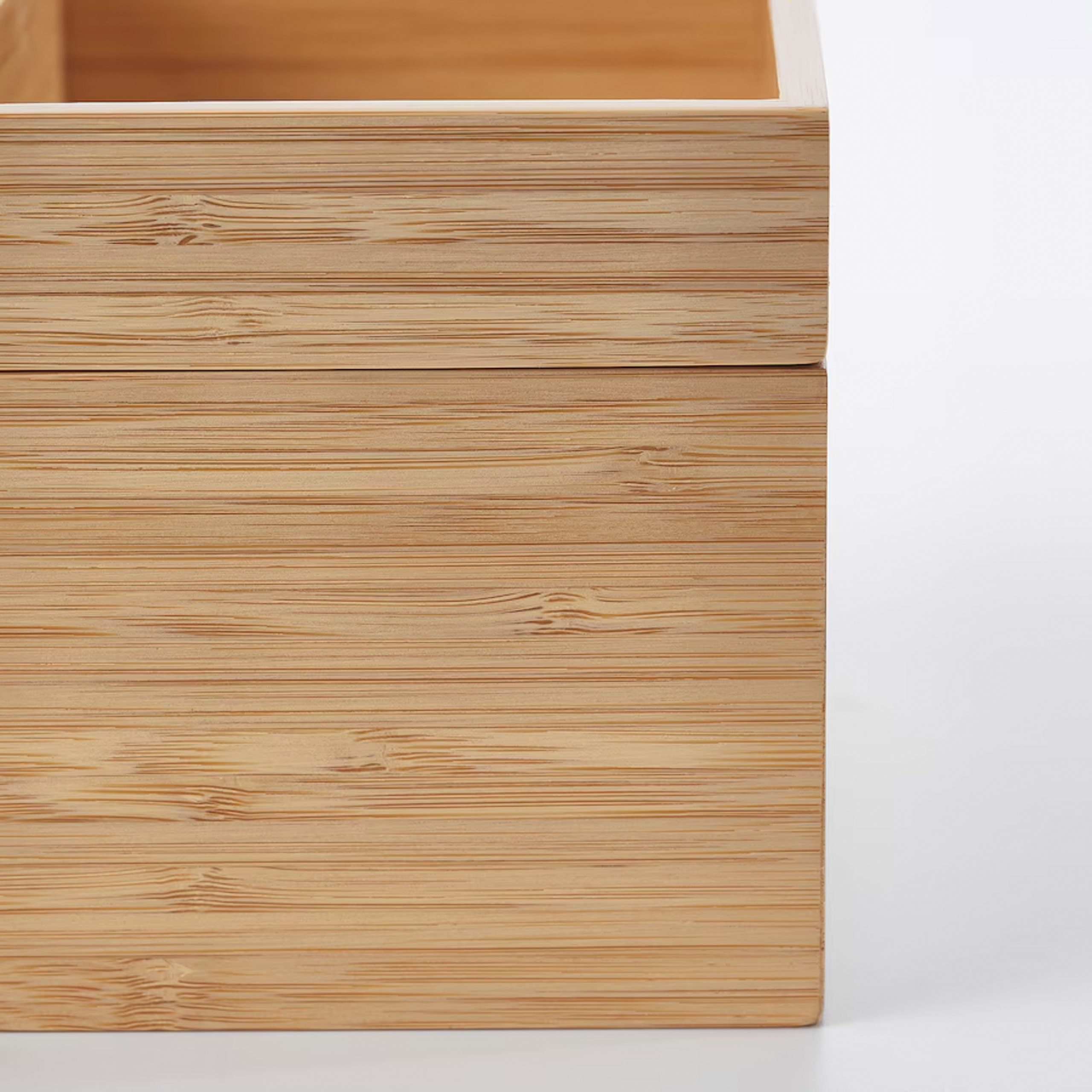 IKEA Allzweckkiste DRAGAN Bambus Box,Organizer für Badezimmer Set 4 Stück IKEA