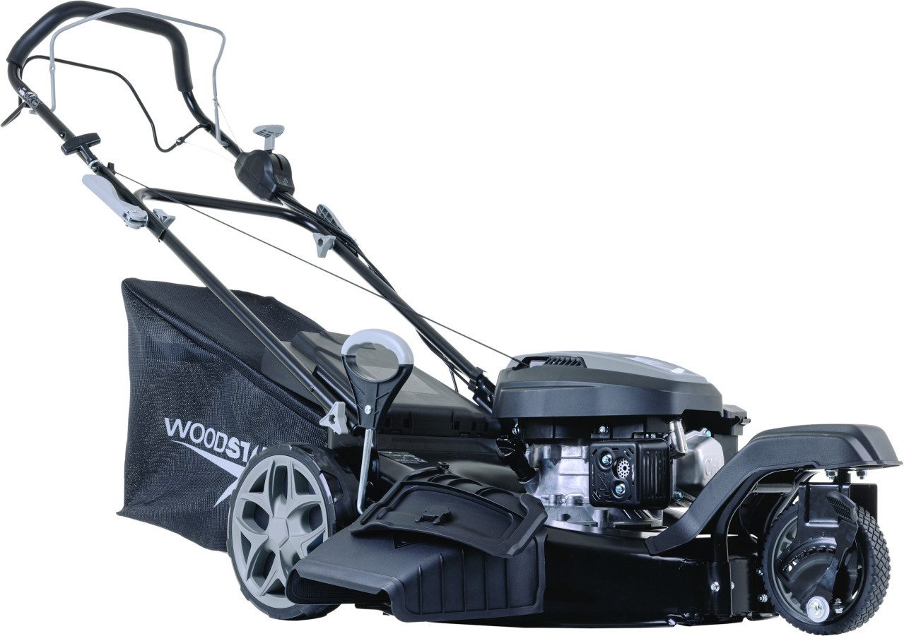 WOODSTER Benzinrasenmäher Woodster Benzin-Rasenmäher BLM510-173S-Trike, 51cm, Radantrieb