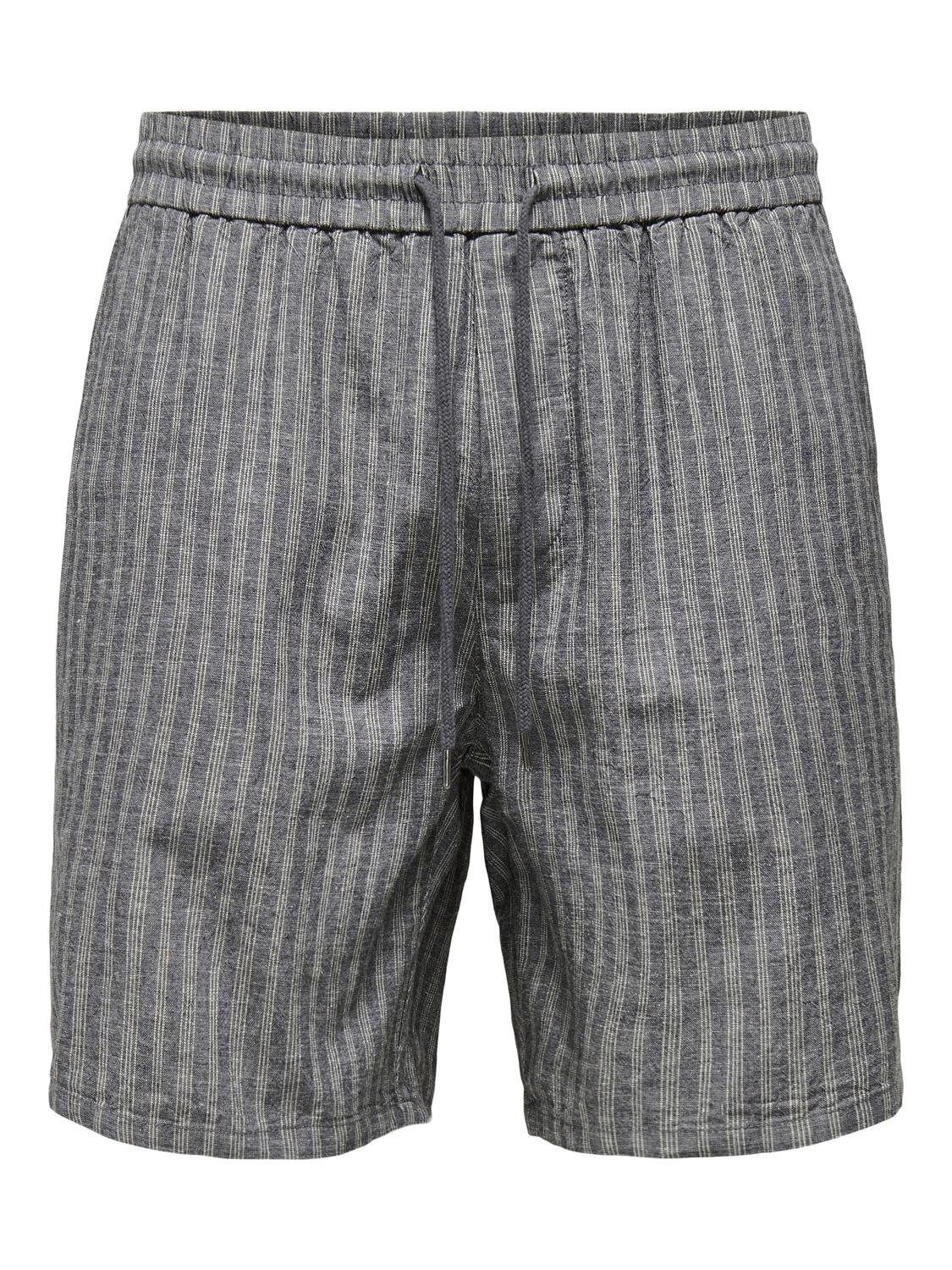 Only & Sons ONSTEL RUFUS - Lühikesed Püksid - Raw Ecru/beež