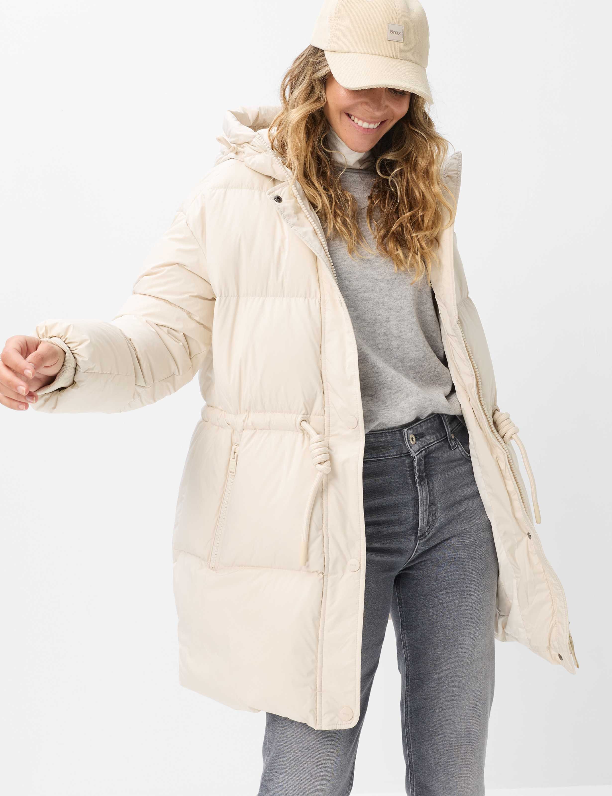 Brax Steppjacke Style TILDA Steppmantel mit zertifizierter Daunenfüllung