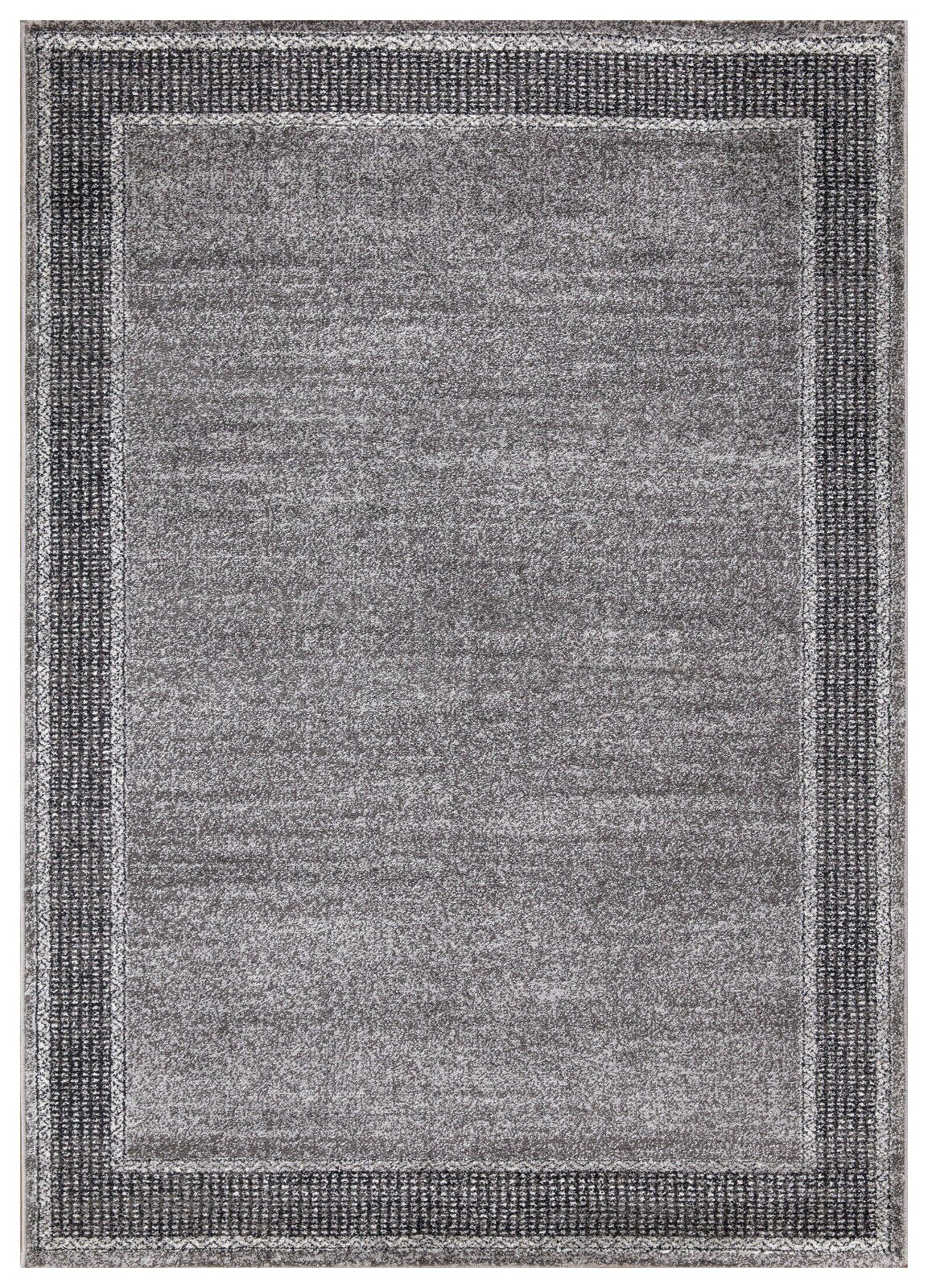 mm Höhe: JOY TEPPIA, 8 4346A, grau rechteckig, Teppich