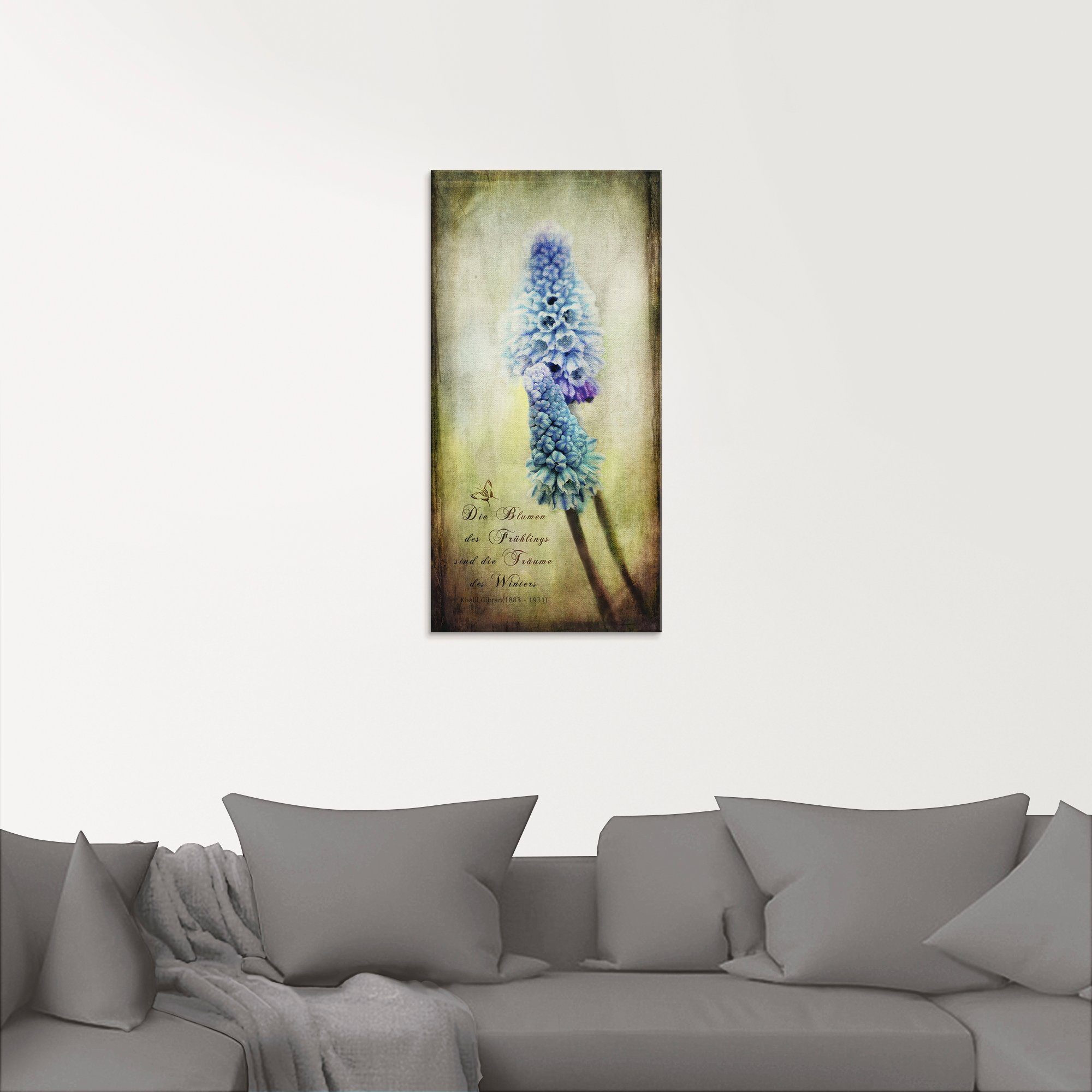 Artland Glasbild »Der Frühling kommt«, Arrangements (1 Stück)-HomeTrends