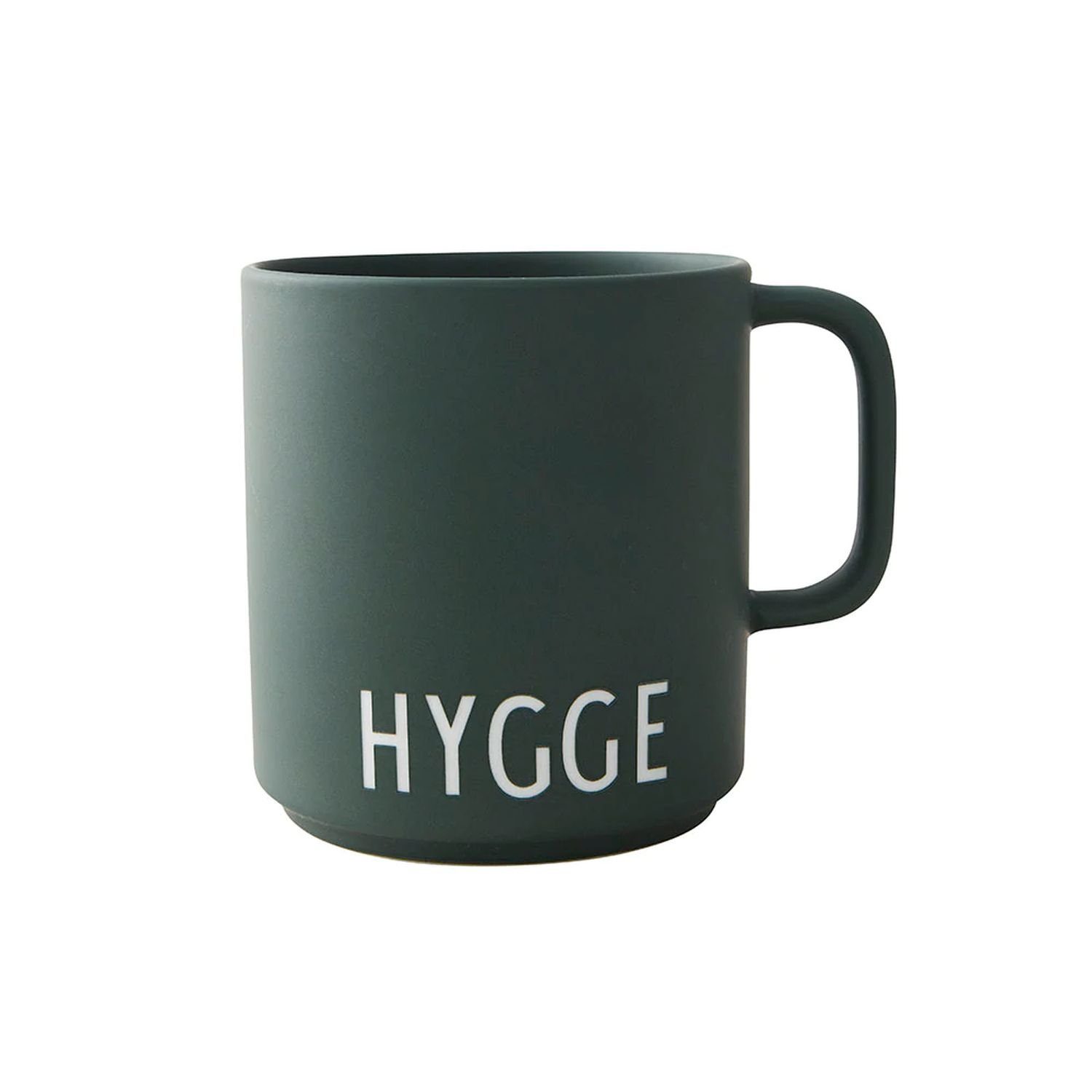 Design Letters Tasse Favourite Cup mit Henkel Hygge, Porzellan