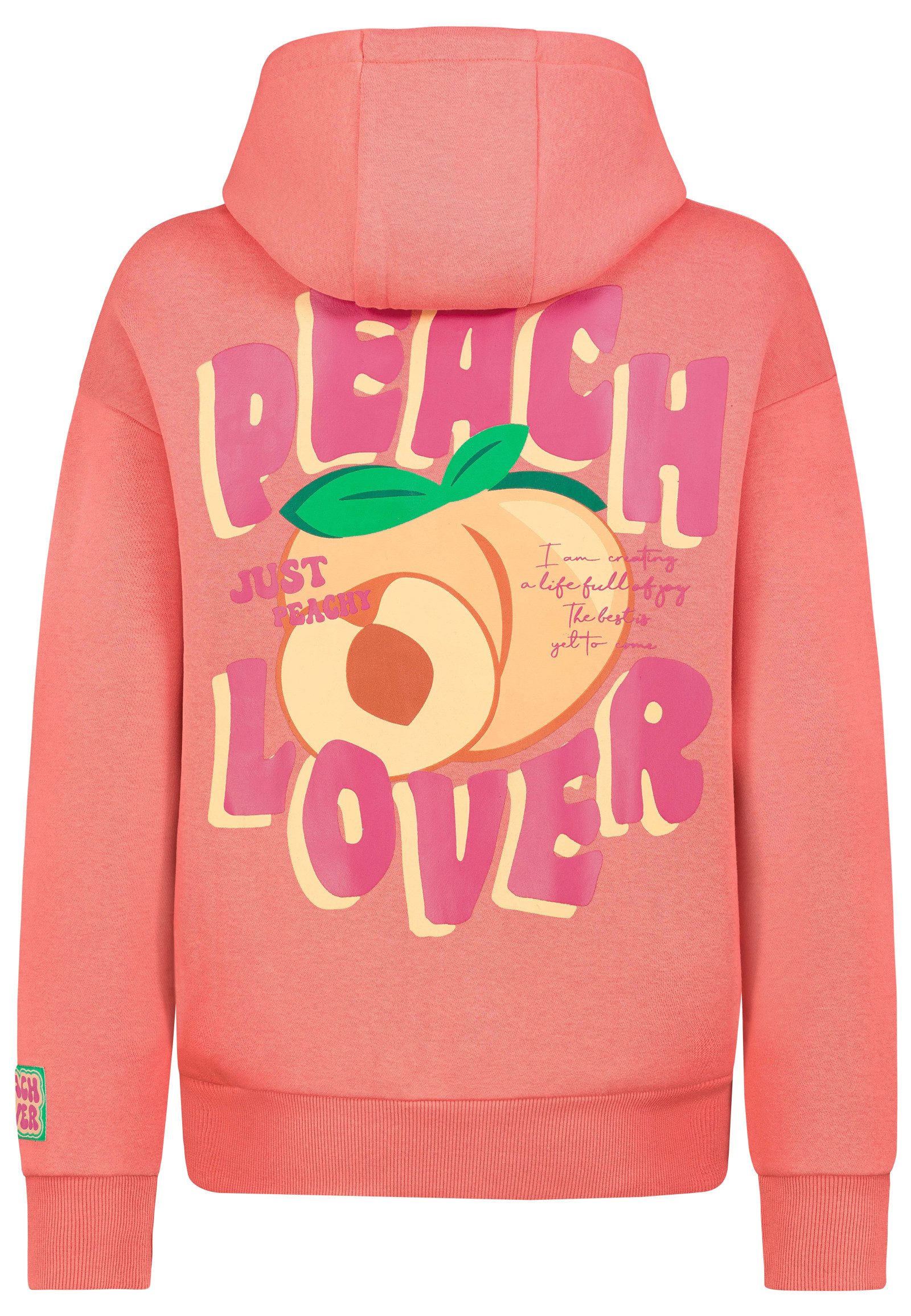 SUBLEVEL Hoodie mit Schriftzug und Liebesmotiv günstig online kaufen