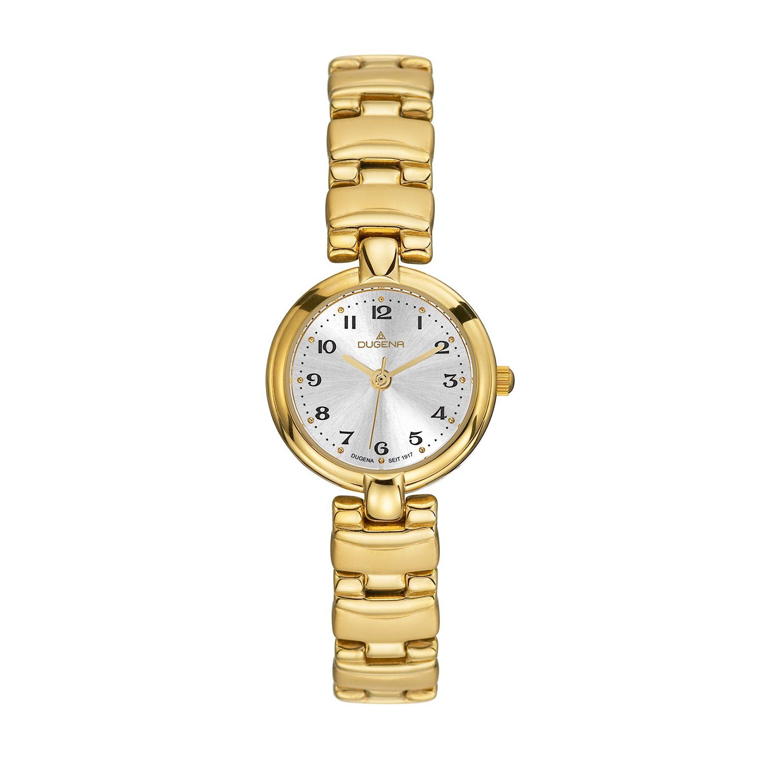 Dugena Quarzuhr Damen-Armbanduhr Schmuckband, Quarz, Edelstahl, Mineralglas günstig online kaufen