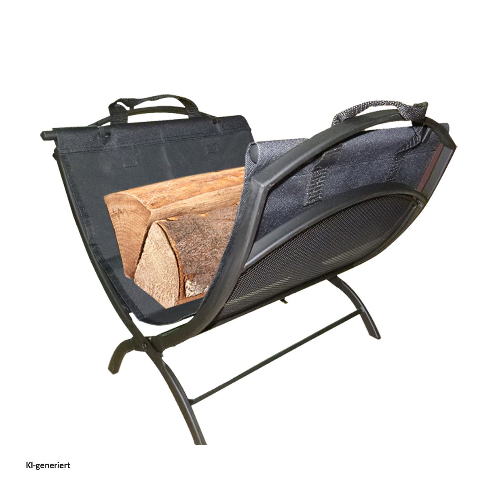 HTI-Living Kaminholzkorb Kaminholzhalter Adrik (Stück, 1 St., 1 Kaminholzhalter), Kaminholzkorb
