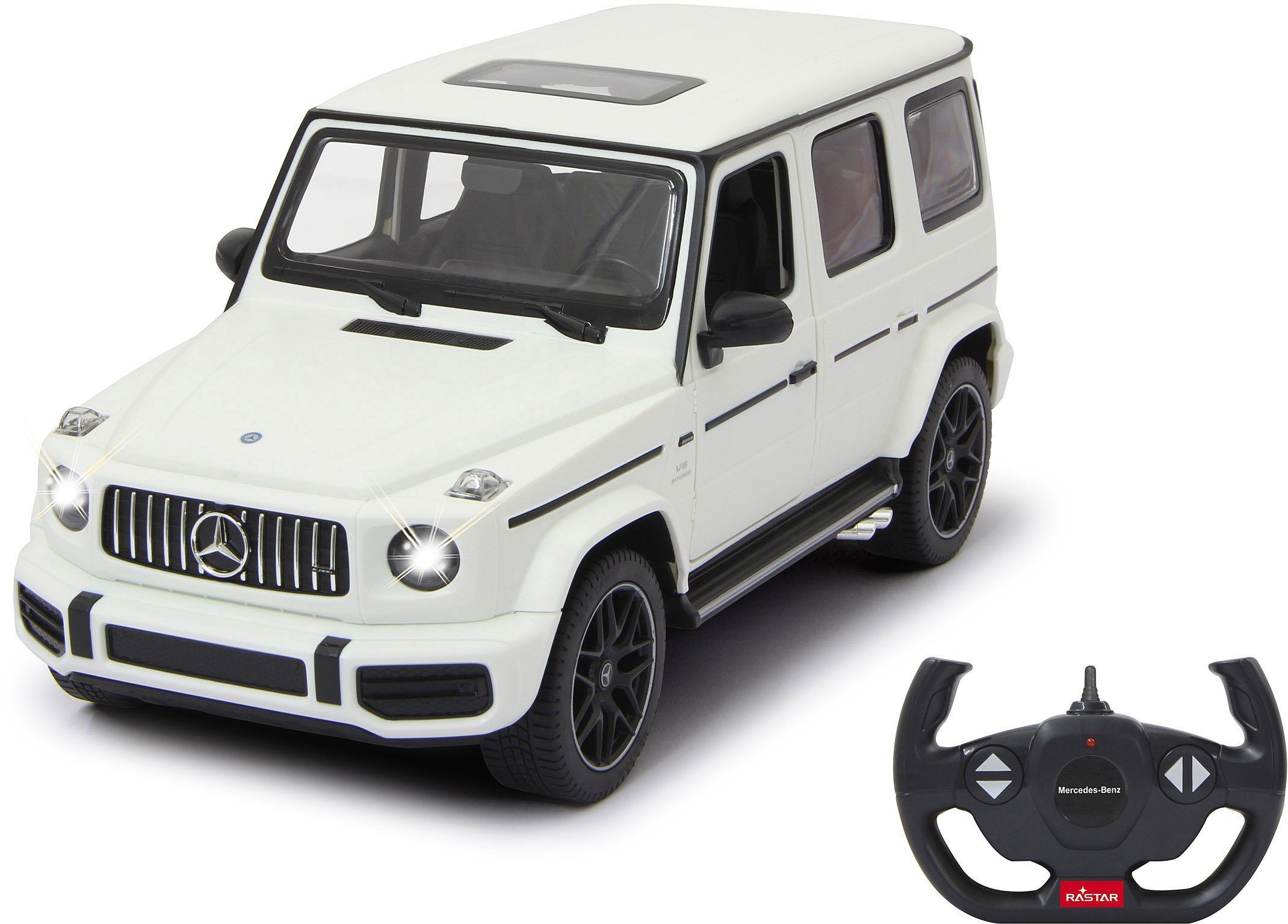 Jamara RC-Auto Mercedes-Benz AMG G63 1:14 2,4 GHz, weiß