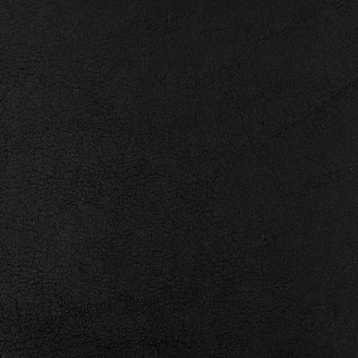 SCHÖNER LEBEN. Stoff Mikrofaser Polsterstoff Möbelstoff Valentina Lederlook schwarz 1,42m