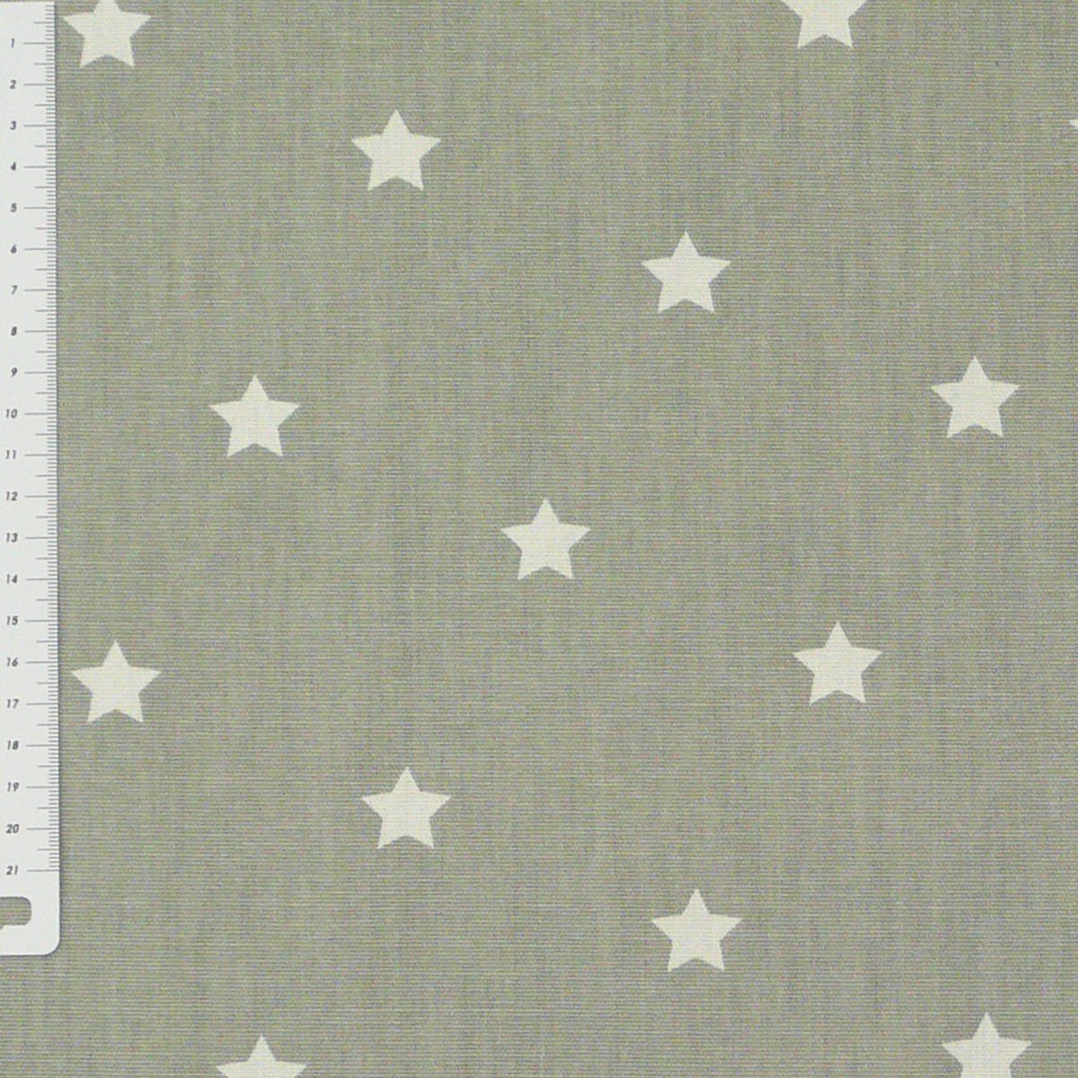 Thumbnail - Prestigious Textiles Stoff Baumwollstoff Twinkle Sterne grau weiß Stoff Gardinenstoff Dekostoff