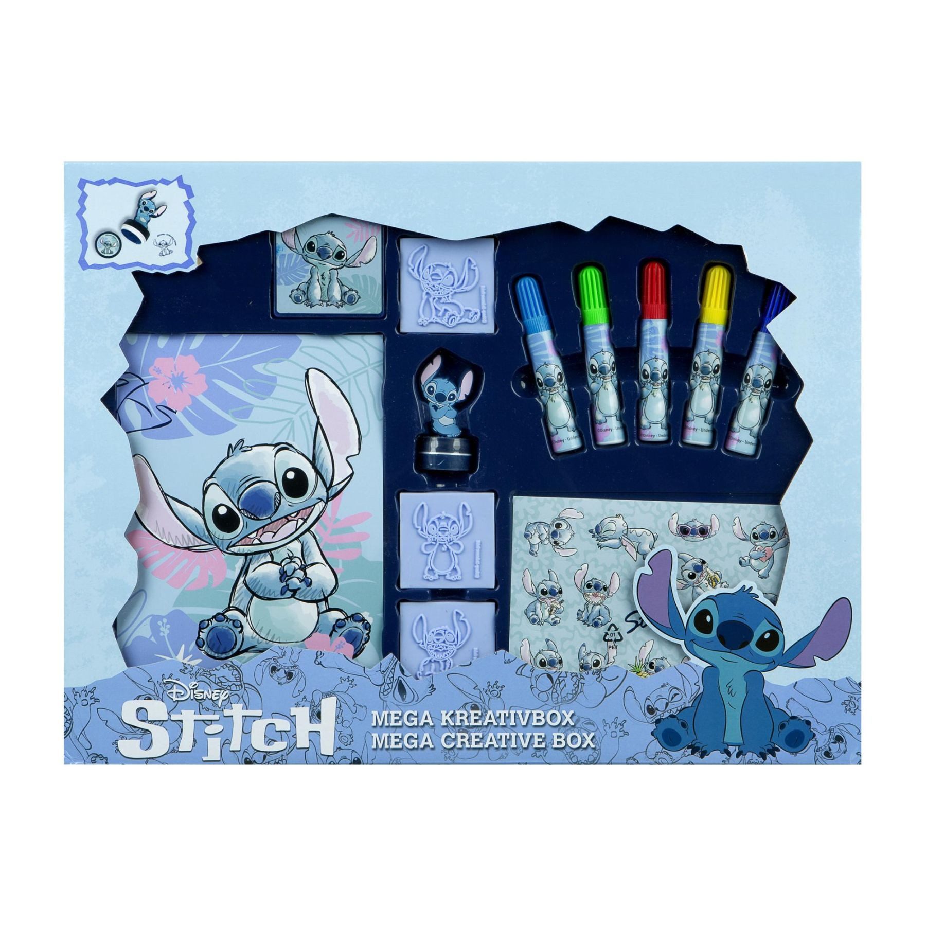 Lilo & Stitch Kreativset Lilo & Stitch Kreativ Box Umfassendes Bastelset für Kinder Disney-Fans