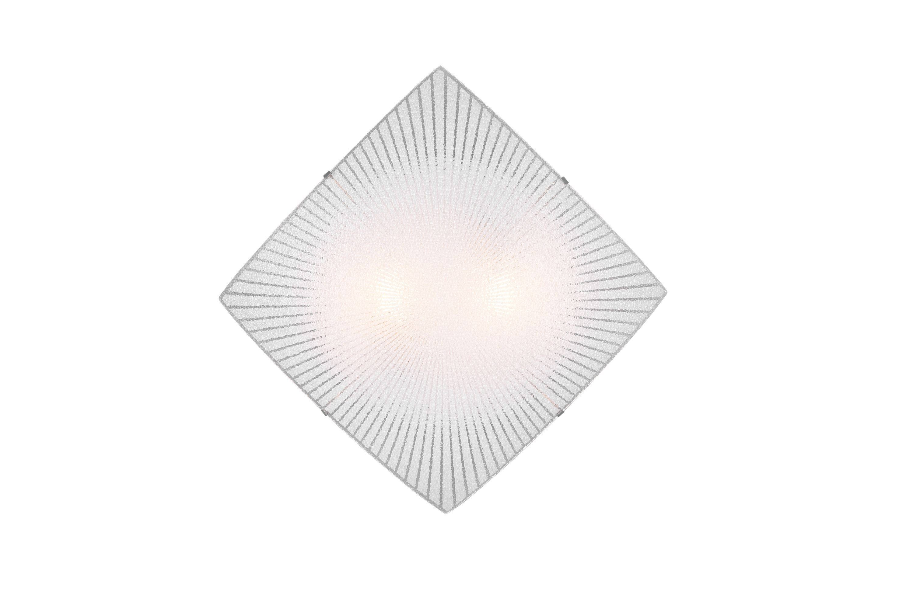 ELISA Deckenleuchte, Deckenleuchte TRIO-Leuchten BHT Leuchten TRIO (BHT 40x9.50x40 Deckenleuchte cm) 40x9.50x40