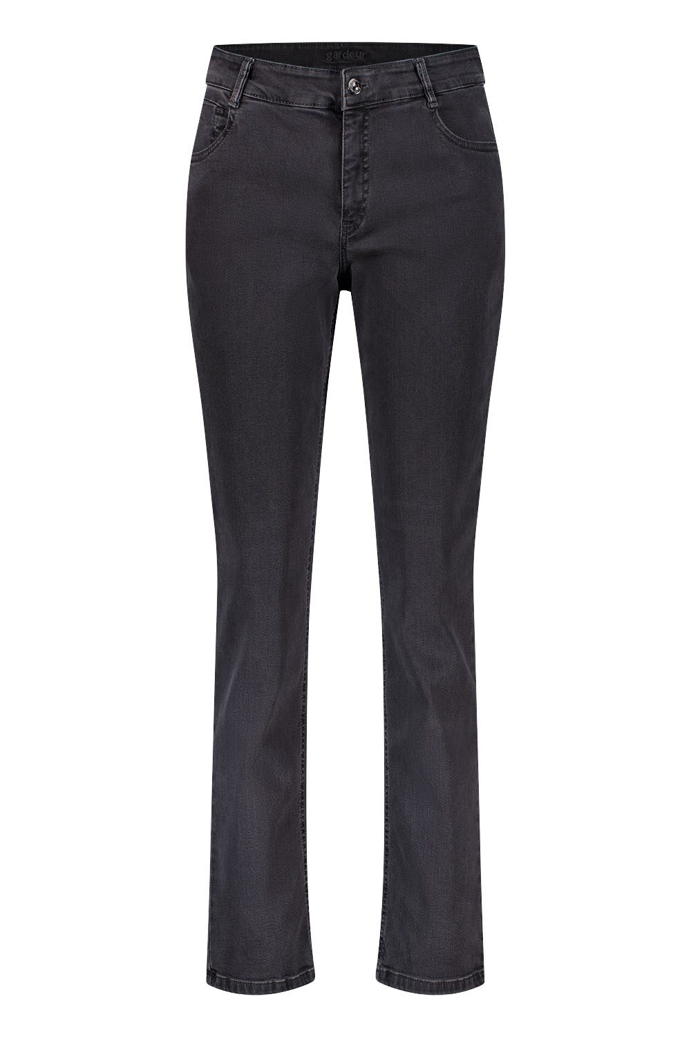 Atelier GARDEUR 5-Pocket-Jeans DARJA5-670701-7298, grau, dark grey Elastischer Denim-Mix mit Lyocell für weichen Fall