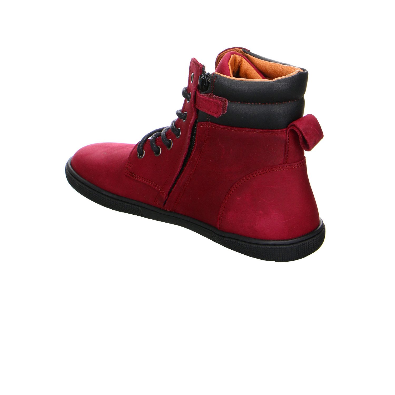 KOEL Koel Nubuk Schnürstiefel - Sneaker rot Stiefelette