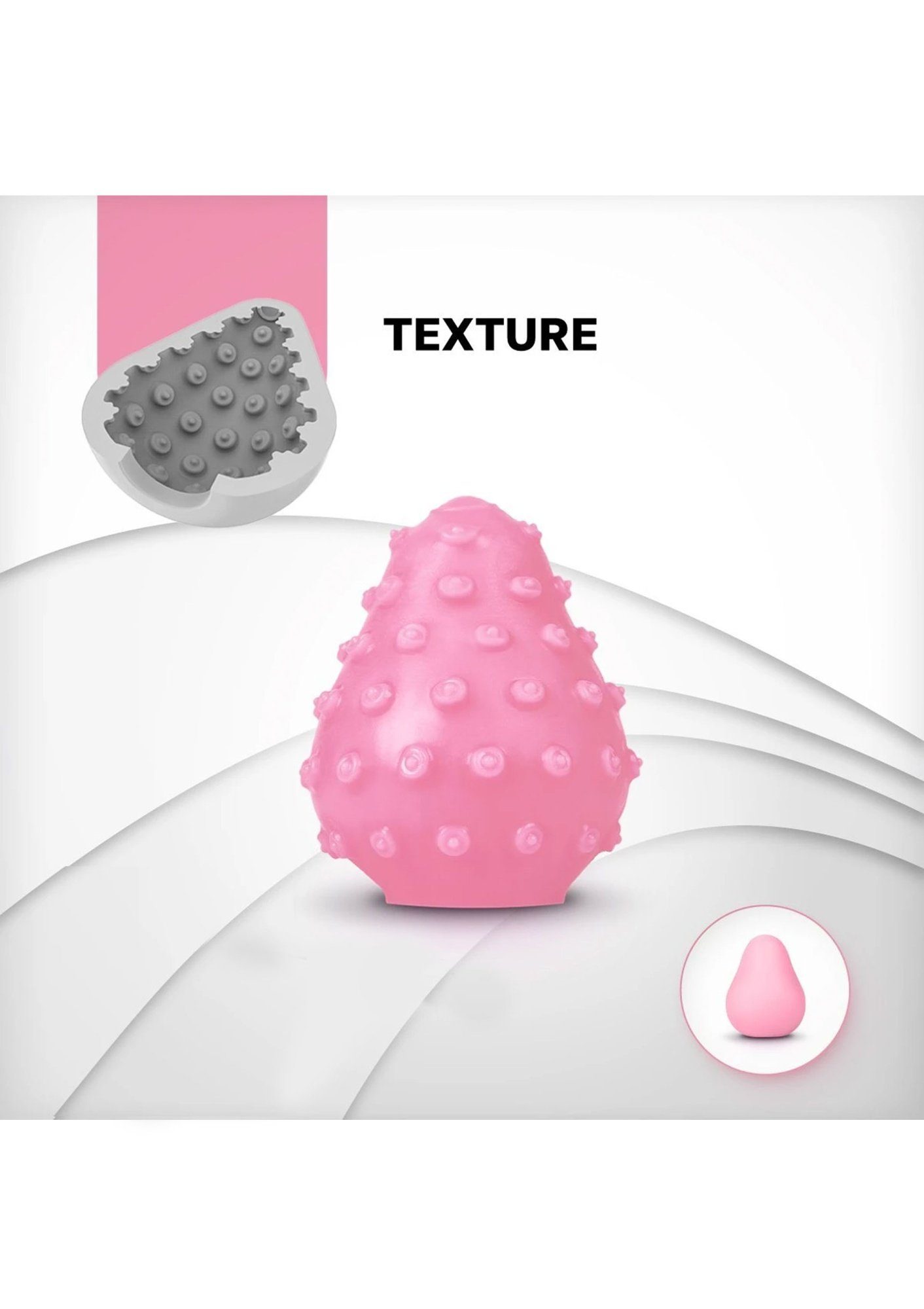 G-VIBE Ei Masturbator Masturbator pink - G-egg