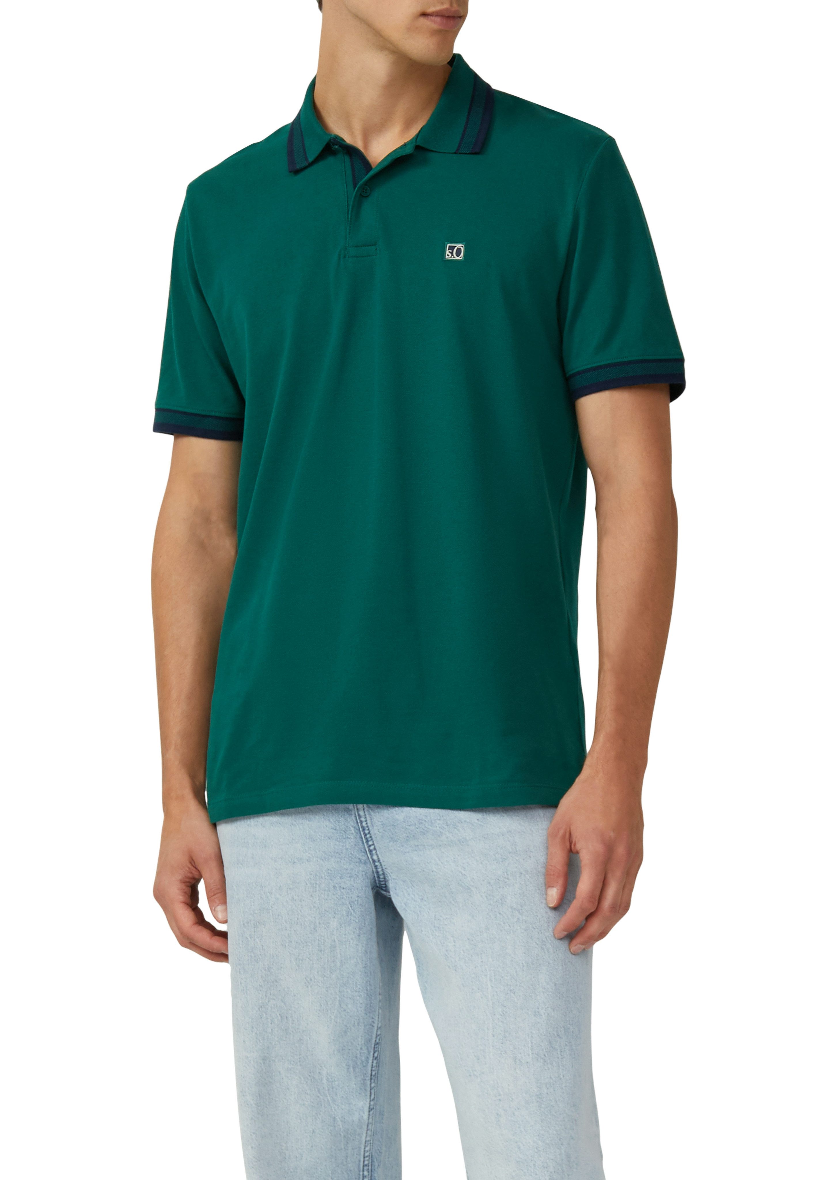 s.Oliver Poloshirt mit Logo Stickerei günstig online kaufen