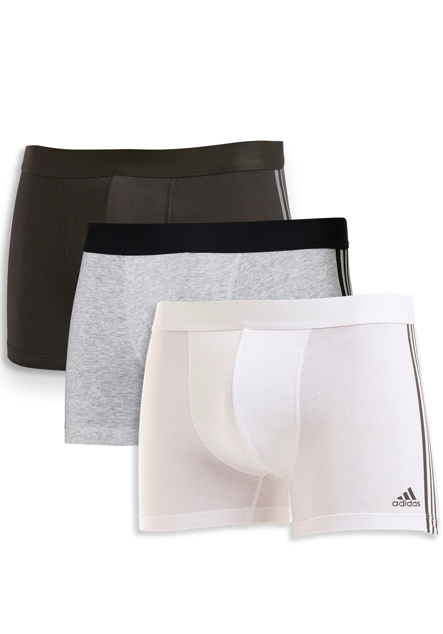 adidas Sportswear Boxer "Active Flex Cotton" (3er-Pack) schnell trocknend und feuchtigkeitstransportierend
