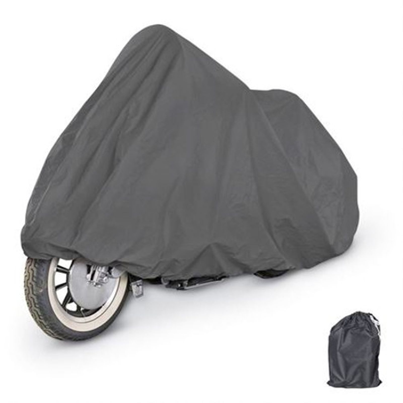 BURI Schutzplane Motorrad Vollgarage Motorradgarage Schutzhülle Abdeckplane Abdeckung