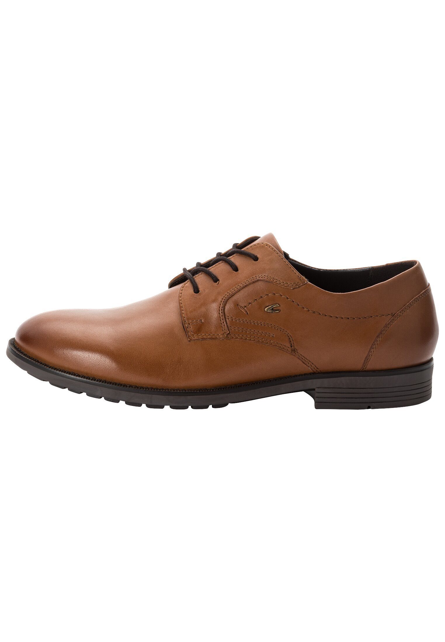 Camel Active Herren Schnürschuhe Aus Nubukleder – Bequeme Alltagsschuhe Mit Rutschfester Sohle