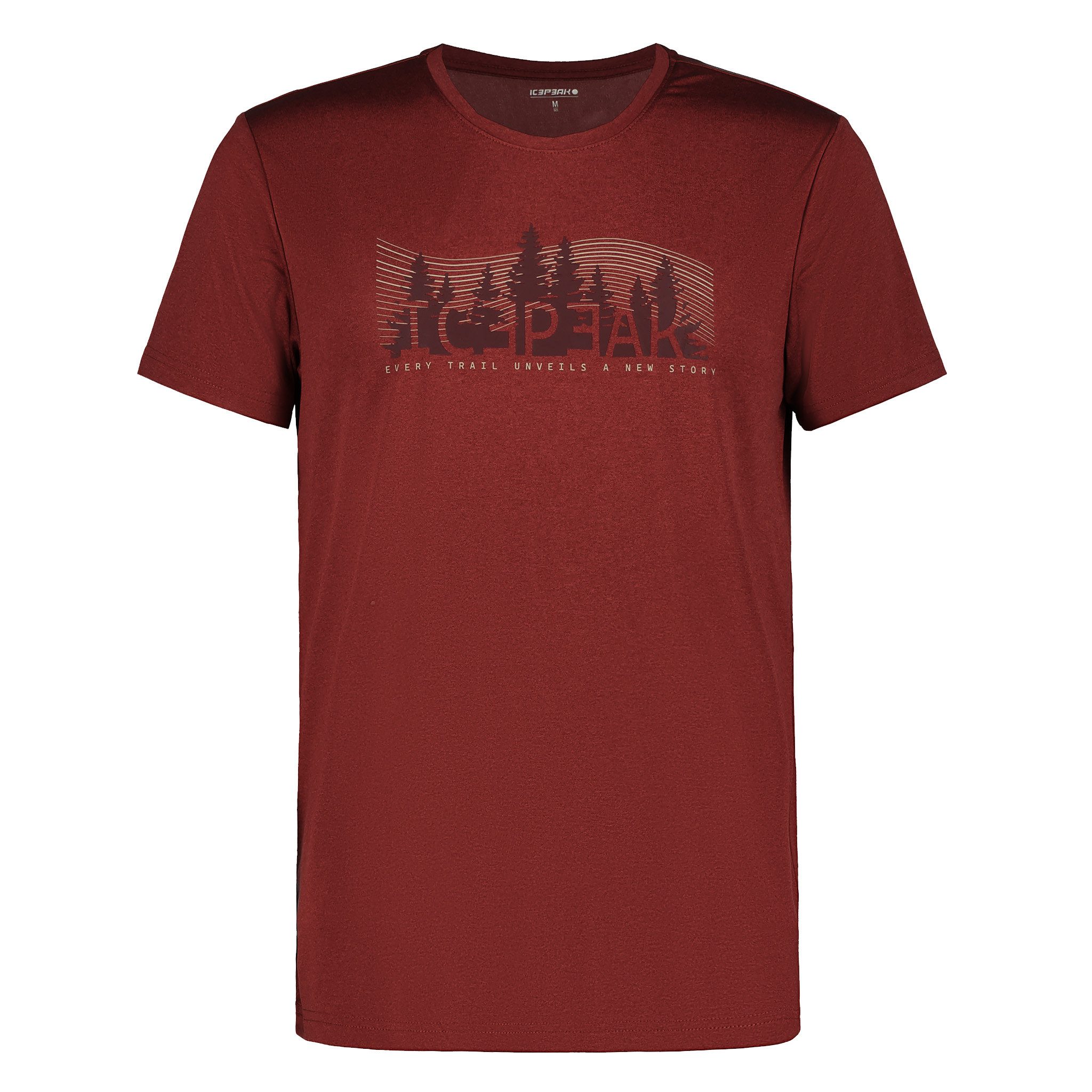 Icepeak T-Shirt Bearden mit Print auf der Vorderseite