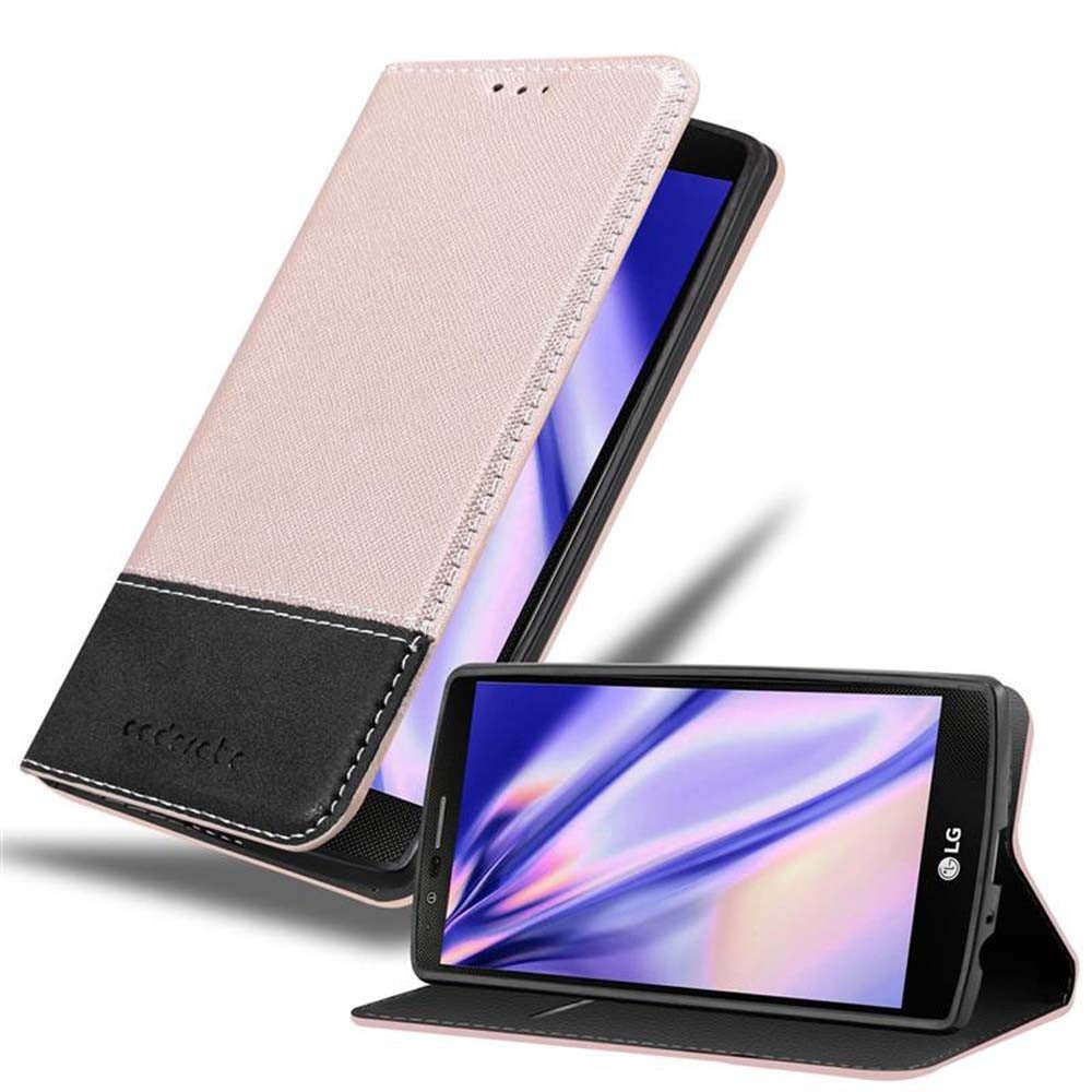 Cadorabo Handyhülle für LG G4 / G4 PLUS Hülle LG G4 / G4 PLUS, Klappbare Handy Schutzhülle - Hülle - mit Standfunktion und Kartenfach