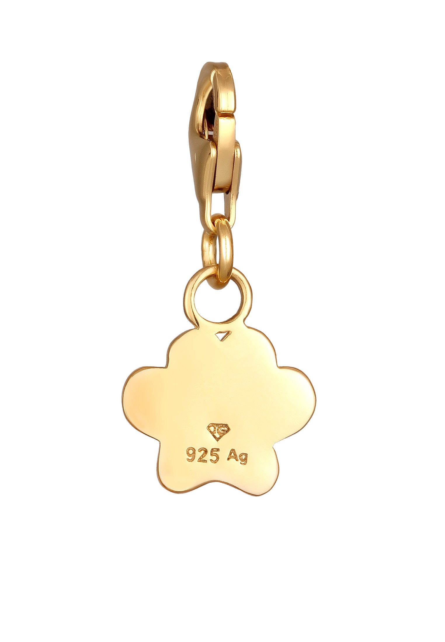Nenalina Charm-Einhänger Pfote Tatze Tier 925 Sterling Silber, Pfote