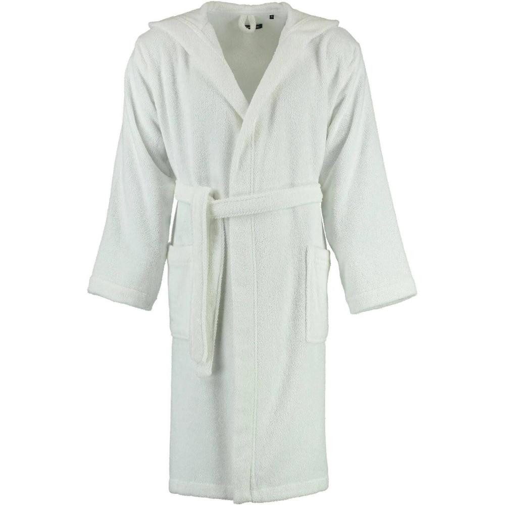 Marc O'Polo Home Unisex-Bademantel Timeless Uni von Marc O'Polo, 100 % Baumwolle, Kapuze, zwei Taschen, Bindegürtel