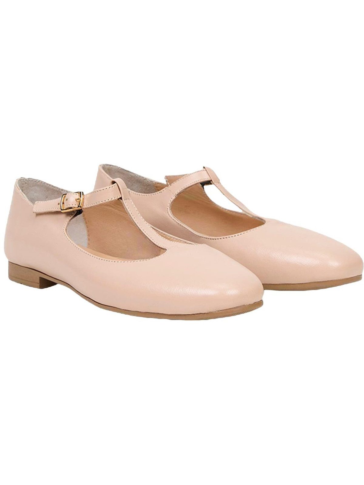 Desa Damen Ballerinas aus echtem Leder – bequeme, lässige Ballerinas für j Ballettschuh