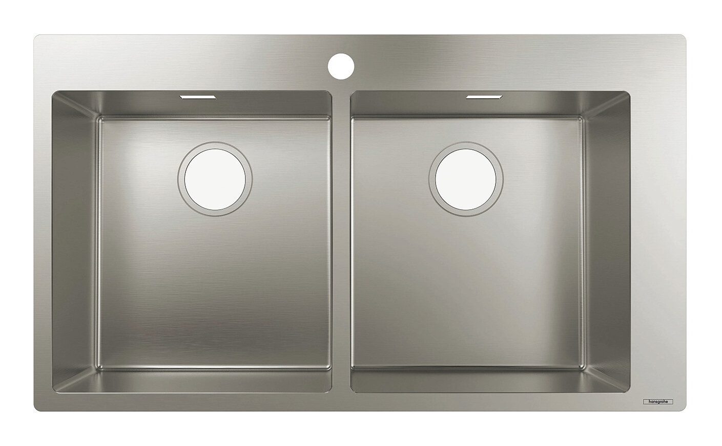 hansgrohe Küchenspüle S71, Einbauspüle S711-F765 - Edelstahl