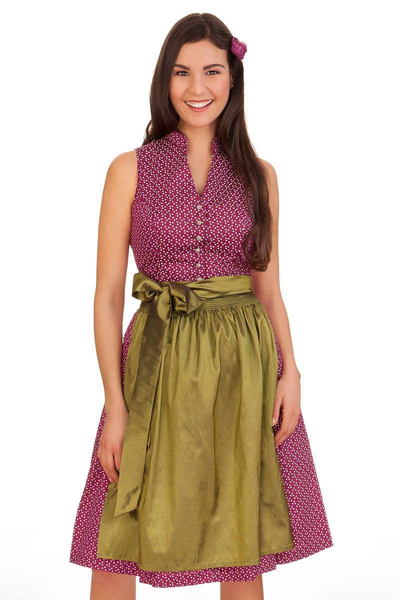 Dirndl Midi Dirndl 2tlg. - ARYA - beere