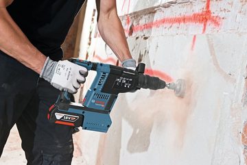 Bosch Professional Akku-Kombibohrhammer GBH 18V-26F, 18 V, max. 980 U/min, Bohrhammer mit SDS plus mit 2x Akku ProCORE 5,5 Ah - in L-BOXX 238